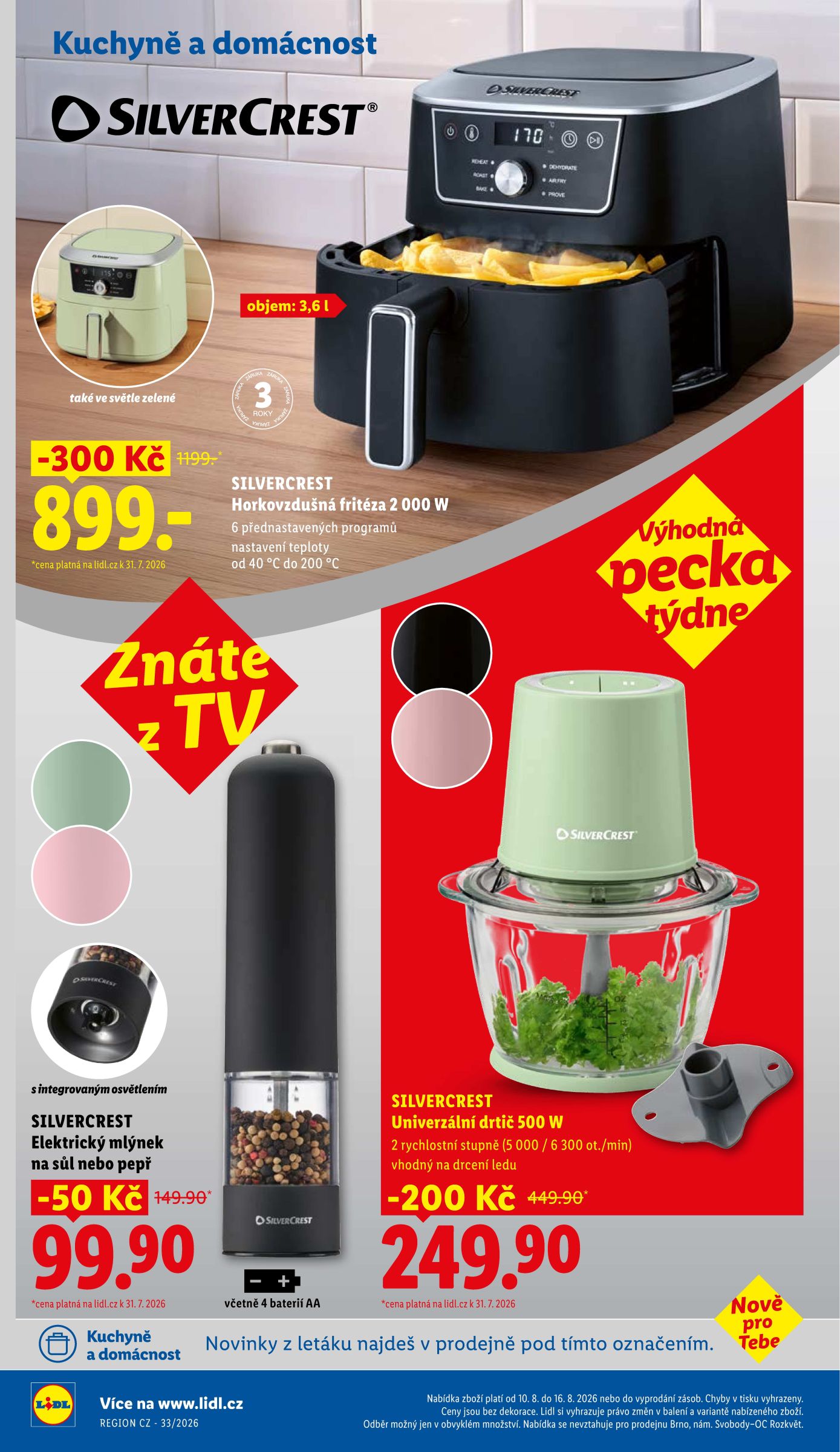 lidl - Lidl - Spotřební zboží leták na příští týden od pondělí 10.08.2026 do neděle 16.08.2026 - page: 2