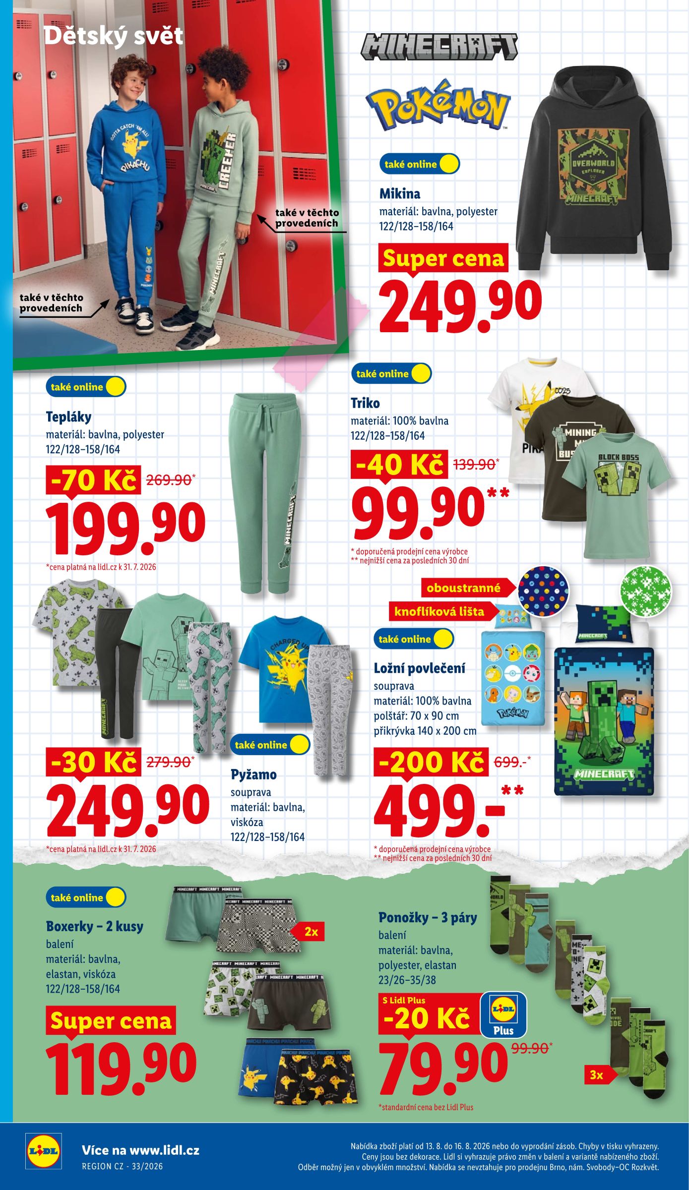 lidl - Lidl - Spotřební zboží leták na příští týden od pondělí 10.08.2026 do neděle 16.08.2026 - page: 18