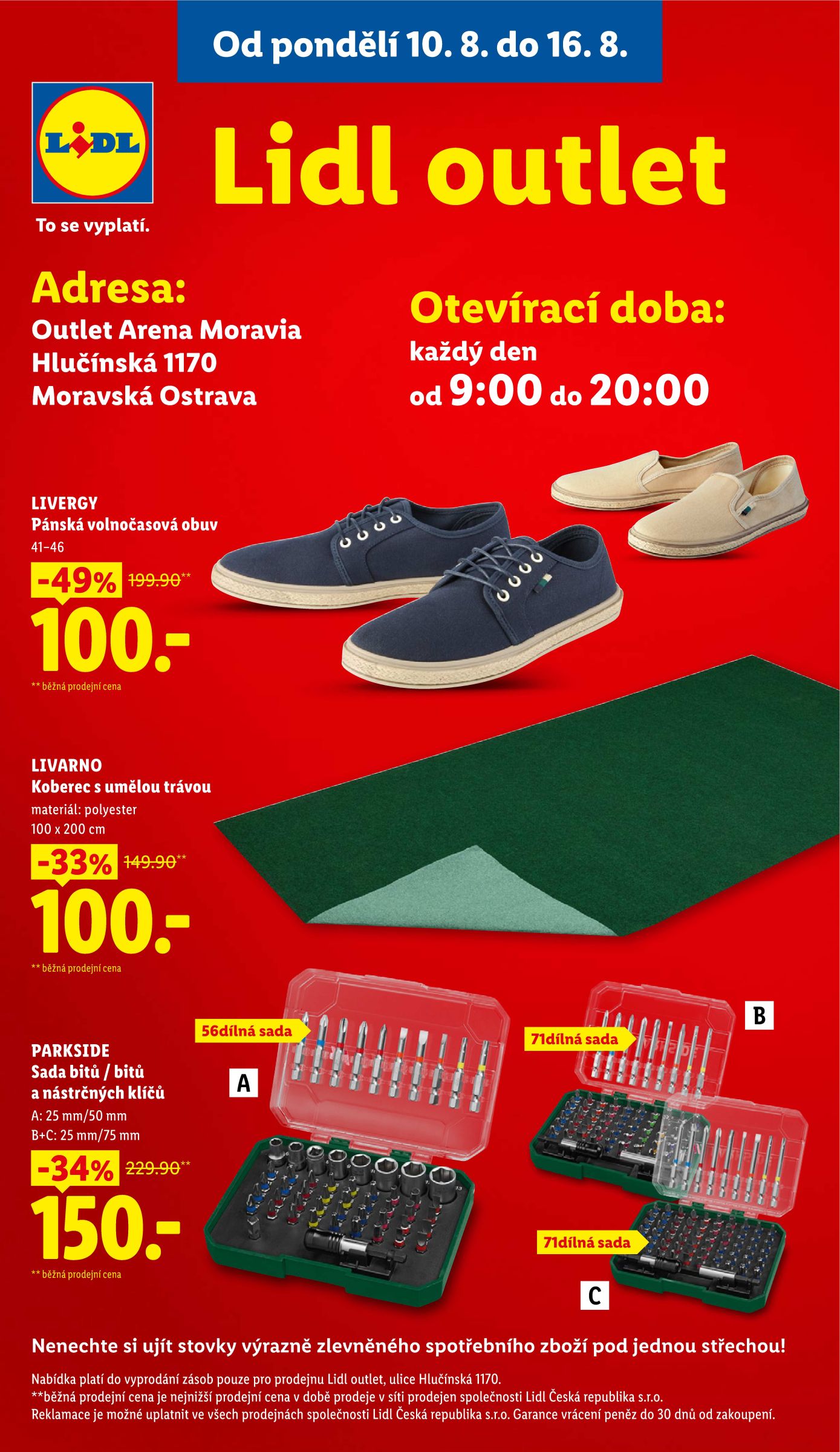 lidl - Lidl - Spotřební zboží leták na příští týden od pondělí 10.08.2026 do neděle 16.08.2026 - page: 9