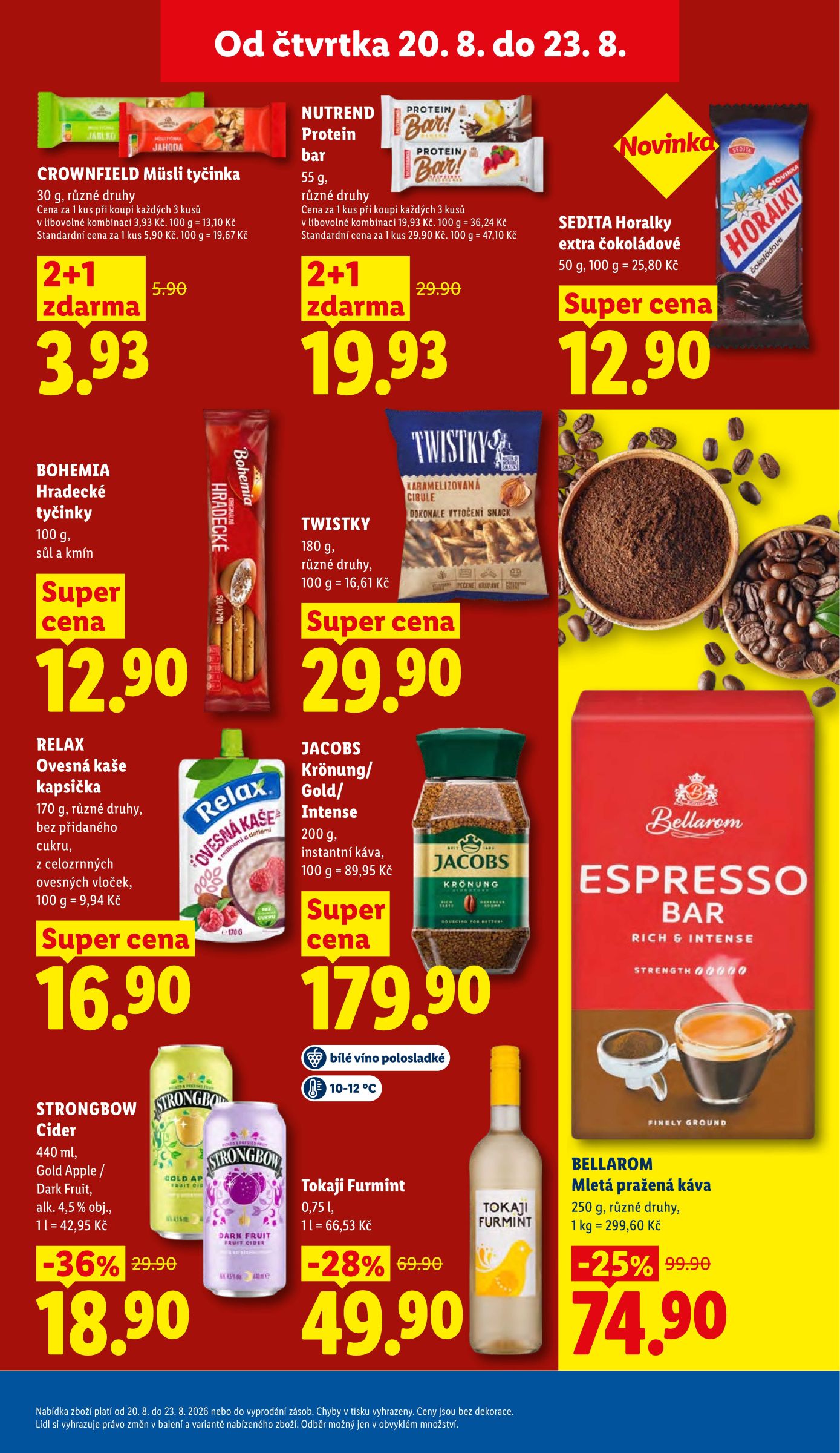 lidl - Lidl leták na příští týden od čtvrtka 20.08.2026 do neděle 23.08.2026 - page: 25