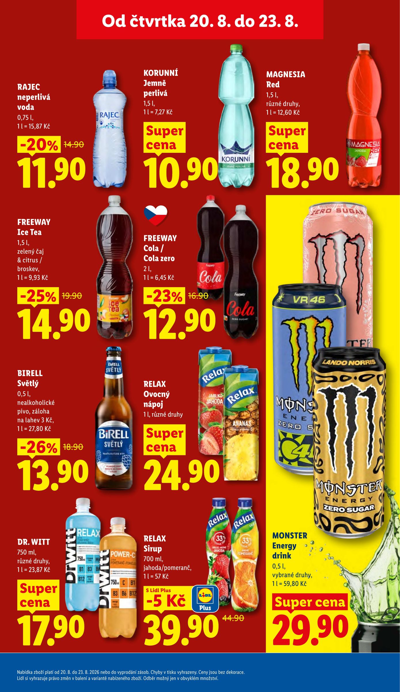 lidl - Lidl leták na příští týden od čtvrtka 20.08.2026 do neděle 23.08.2026 - page: 27