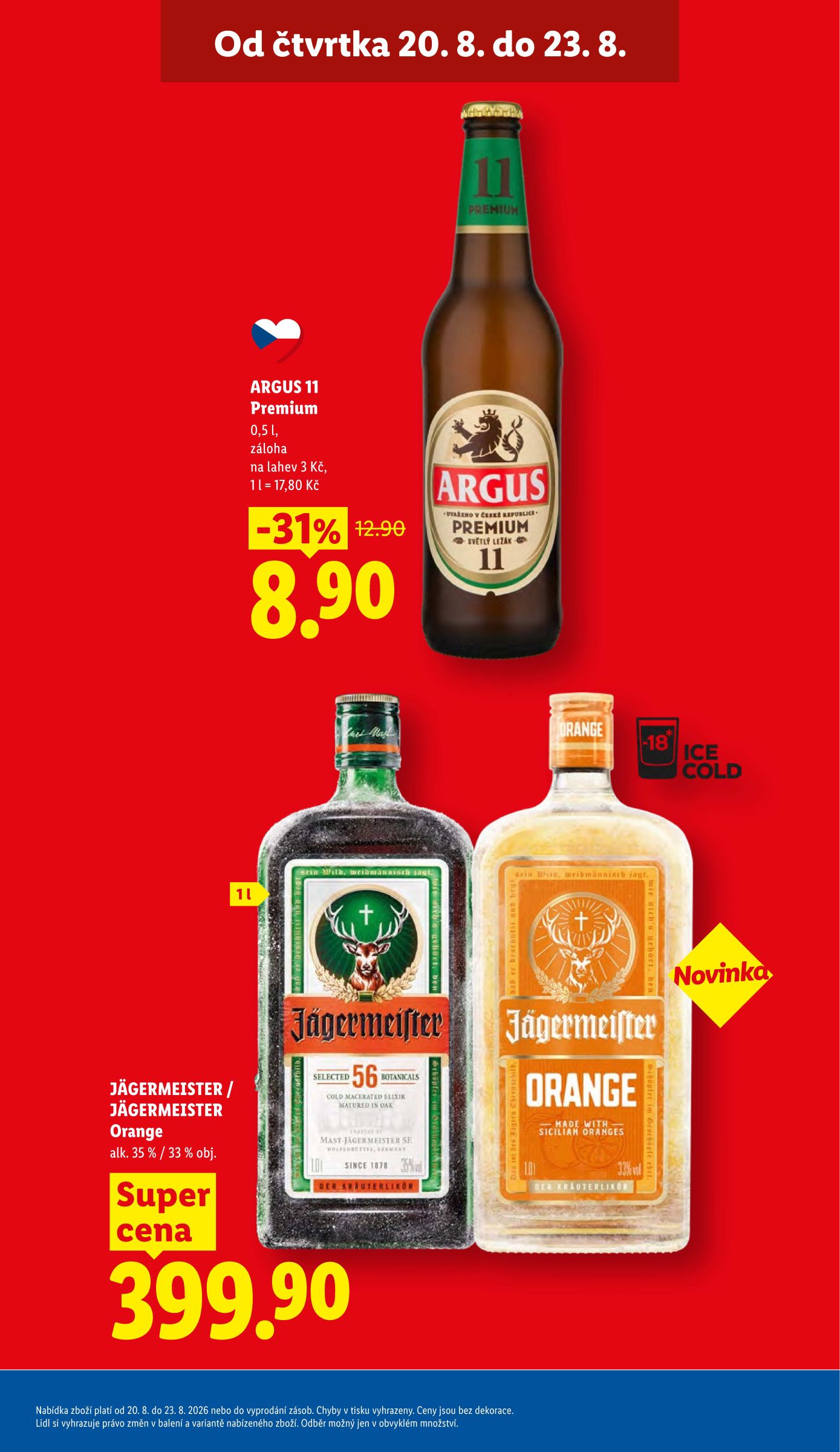 lidl - Lidl leták na příští týden od čtvrtka 20.08.2026 do neděle 23.08.2026 - page: 9
