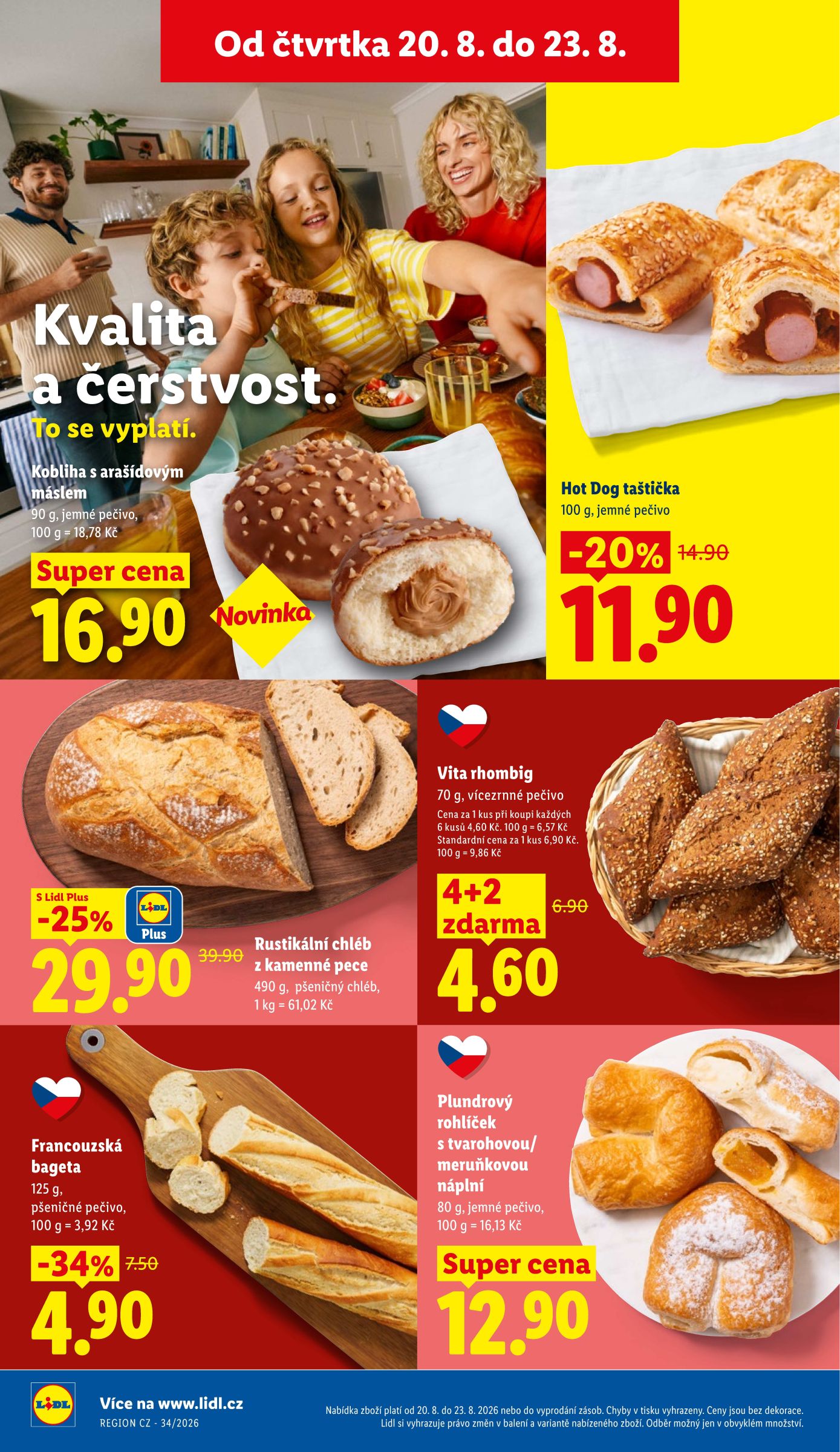 lidl - Lidl leták na příští týden od čtvrtka 20.08.2026 do neděle 23.08.2026 - page: 14