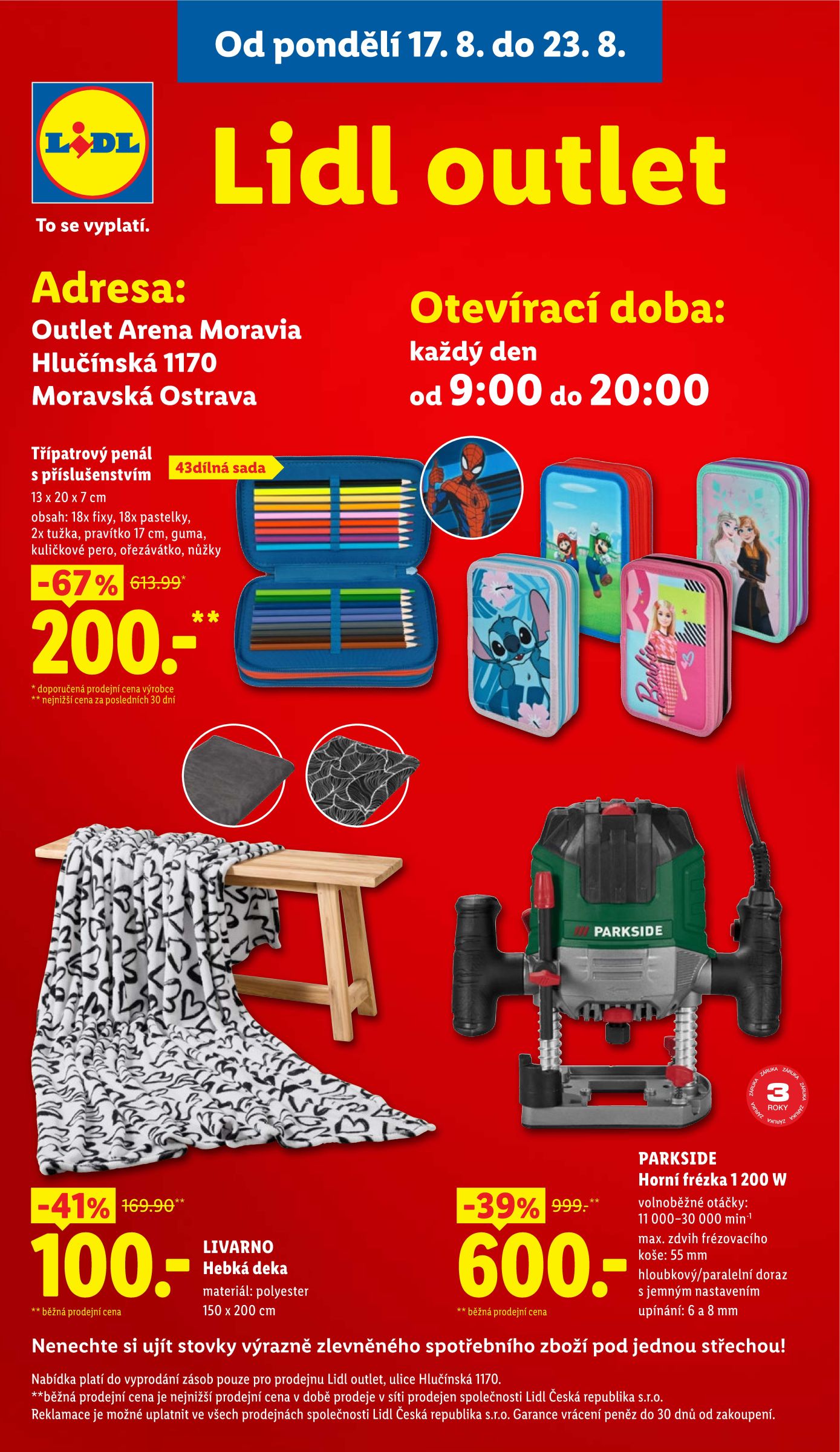 lidl - Lidl leták na příští týden od čtvrtka 20.08.2026 do neděle 23.08.2026 - page: 38