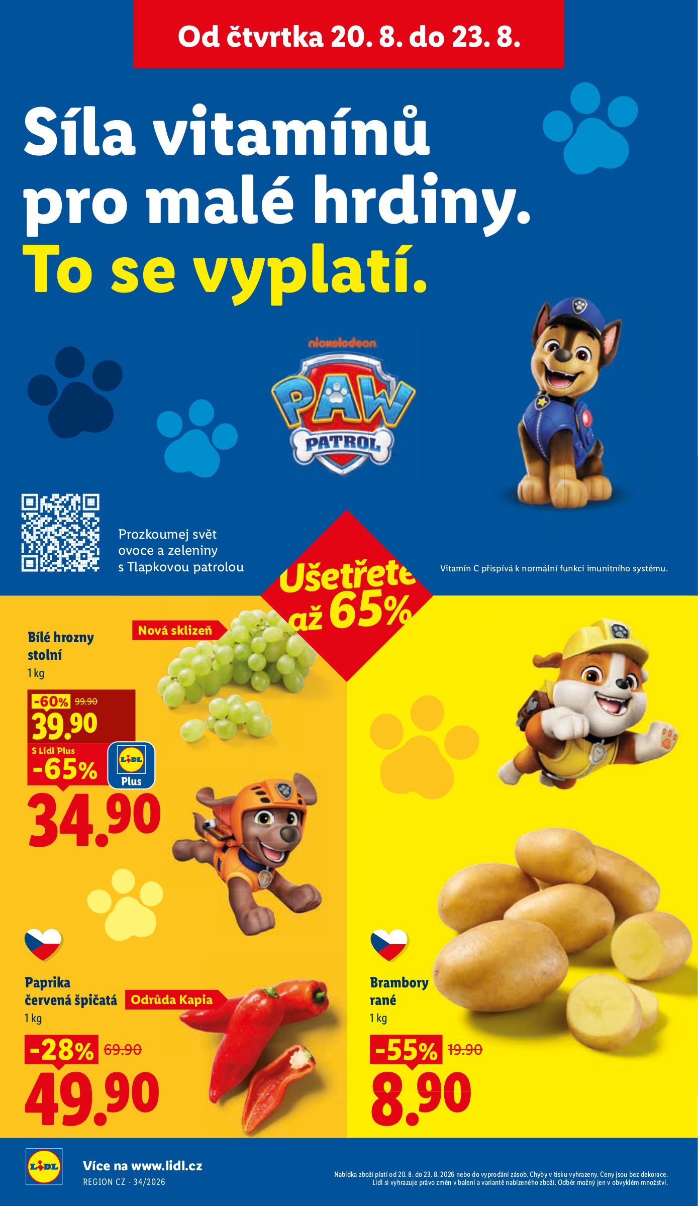 lidl - Lidl leták na příští týden od čtvrtka 20.08.2026 do neděle 23.08.2026 - page: 12