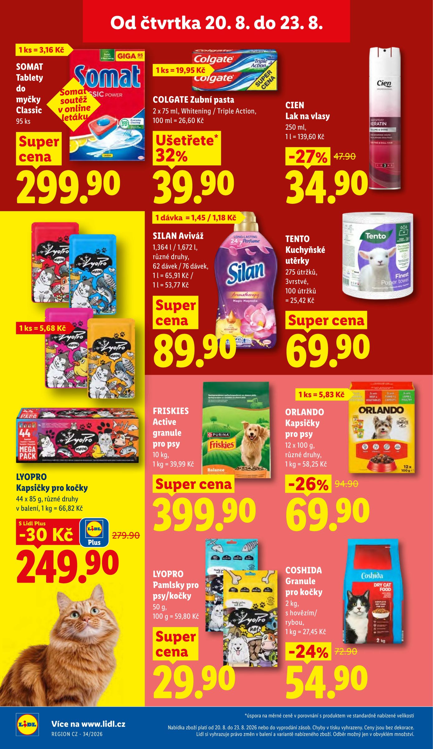 lidl - Lidl leták na příští týden od čtvrtka 20.08.2026 do neděle 23.08.2026 - page: 28