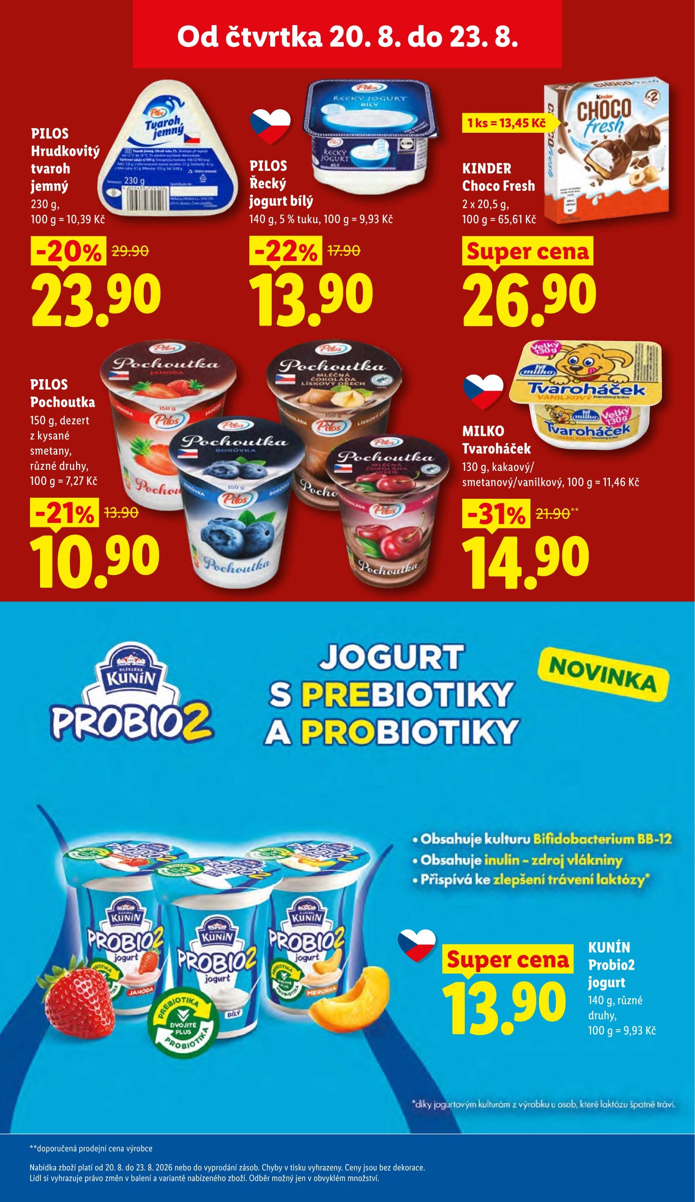 lidl - Lidl leták na příští týden od čtvrtka 20.08.2026 do neděle 23.08.2026 - page: 19