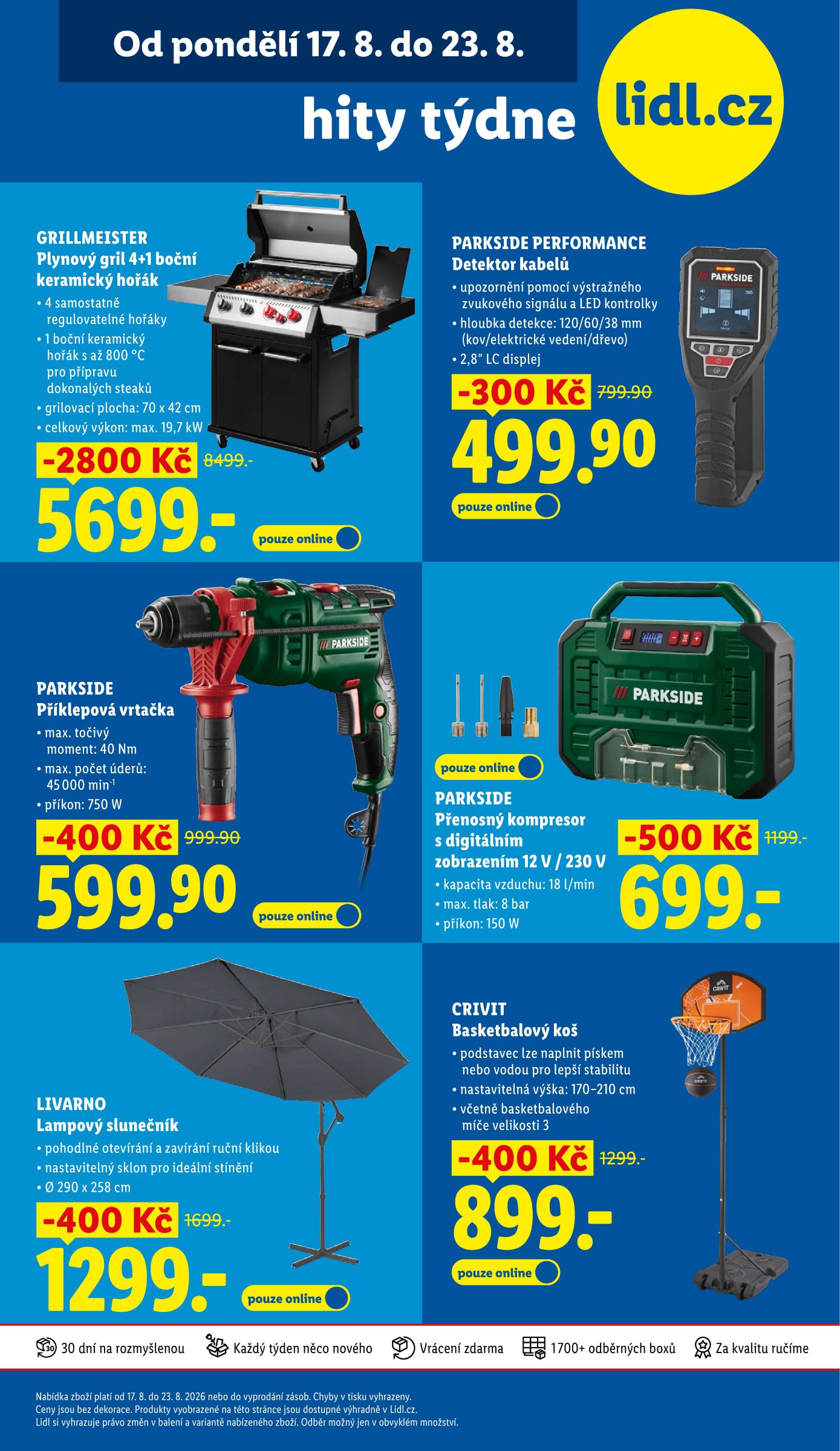lidl - Lidl - Spotřební zboží leták na příští týden od pondělí 17.08.2026 do neděle 23.08.2026 - page: 27