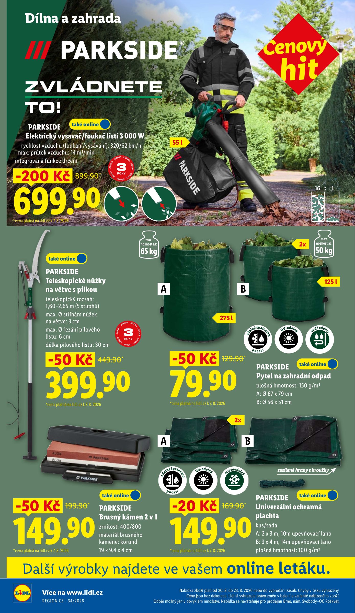 lidl - Lidl - Spotřební zboží leták na příští týden od pondělí 17.08.2026 do neděle 23.08.2026 - page: 18