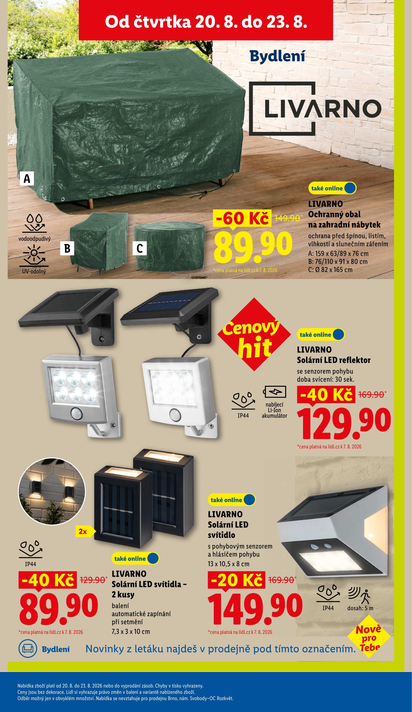 lidl - Lidl - Spotřební zboží leták na příští týden od pondělí 17.08.2026 do neděle 23.08.2026 - page: 25