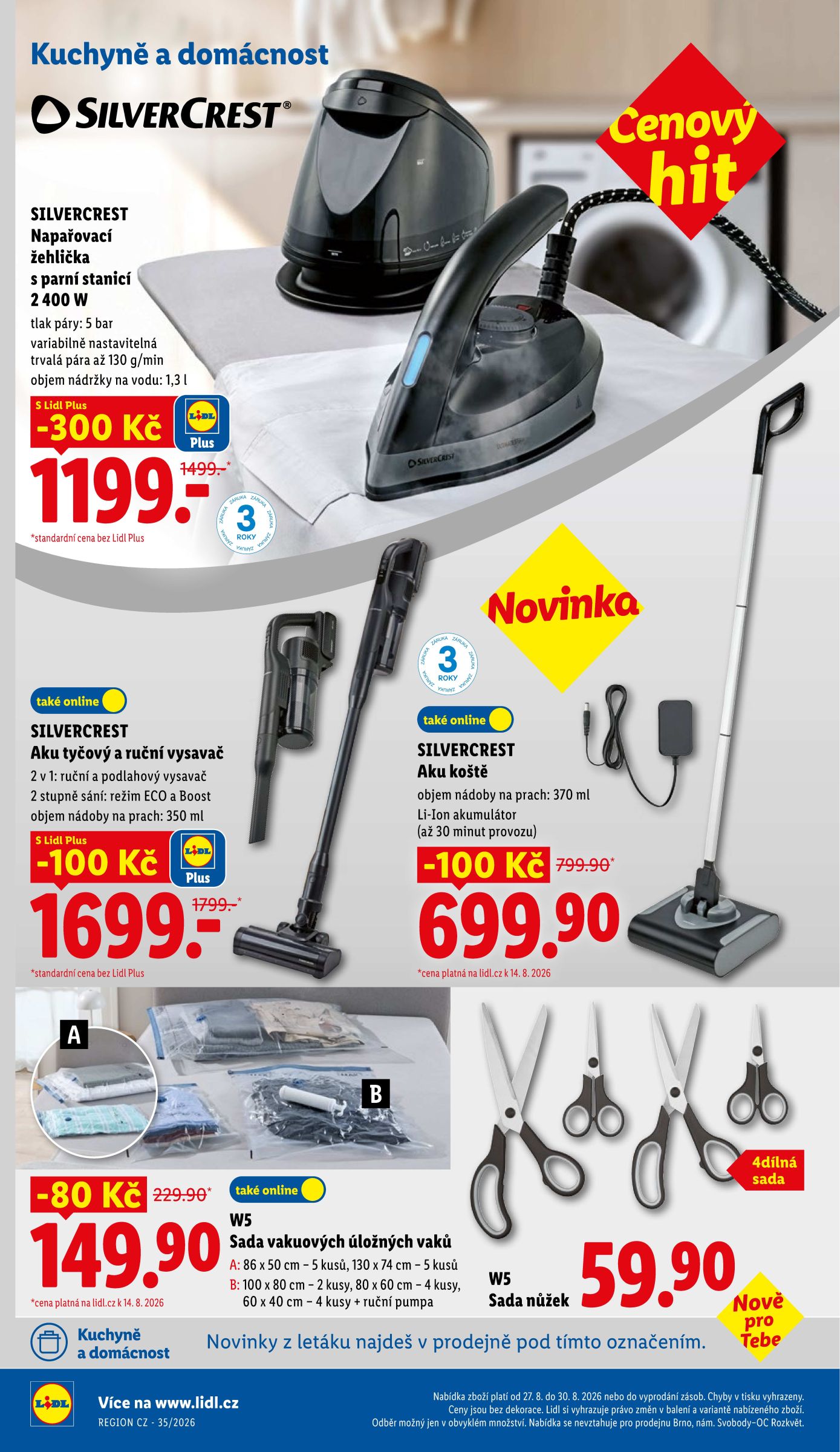 lidl - Lidl - Spotřební zboží leták na příští týden od pondělí 24.08.2026 do neděle 30.08.2026 - page: 26