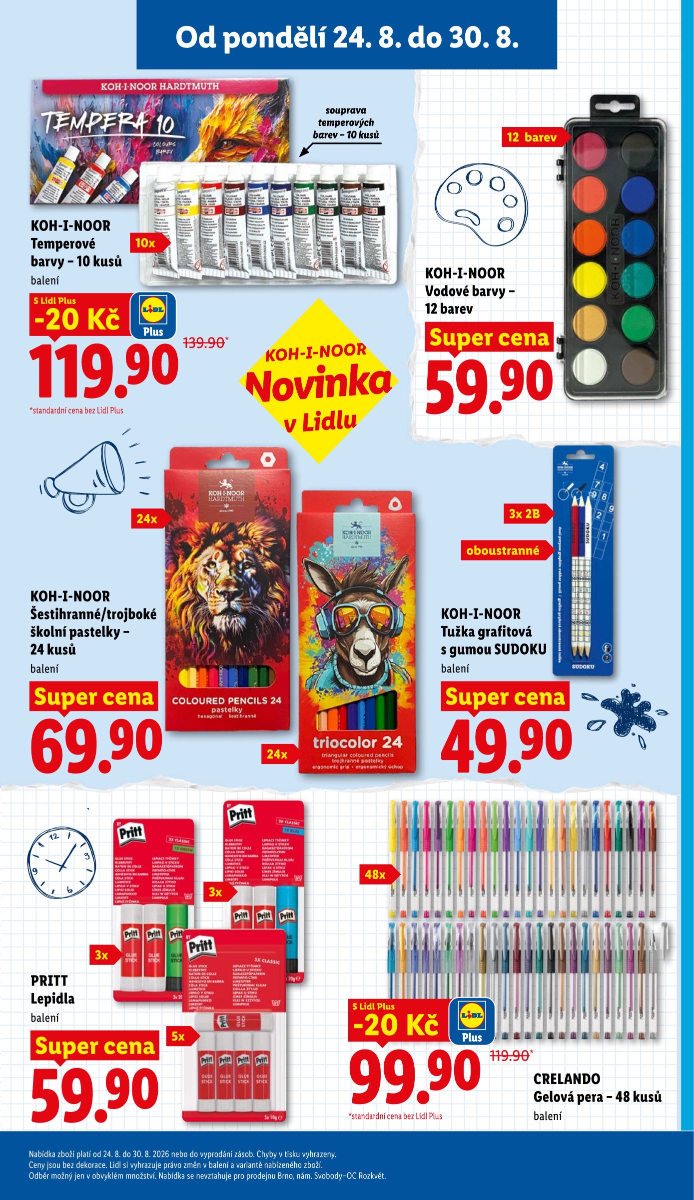 lidl - Lidl - Spotřební zboží leták na příští týden od pondělí 24.08.2026 do neděle 30.08.2026 - page: 3