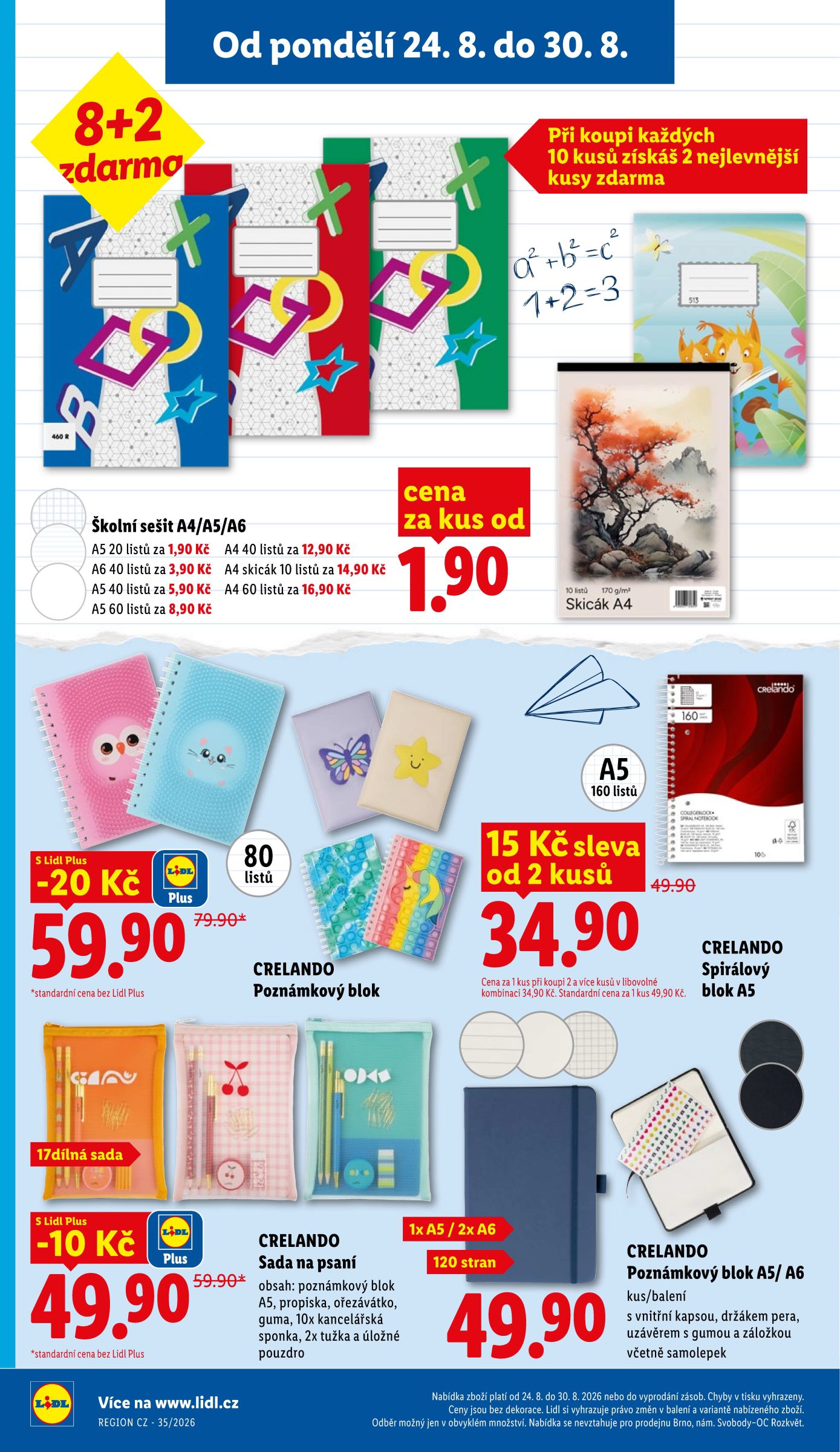 lidl - Lidl - Spotřební zboží leták na příští týden od pondělí 24.08.2026 do neděle 30.08.2026 - page: 4