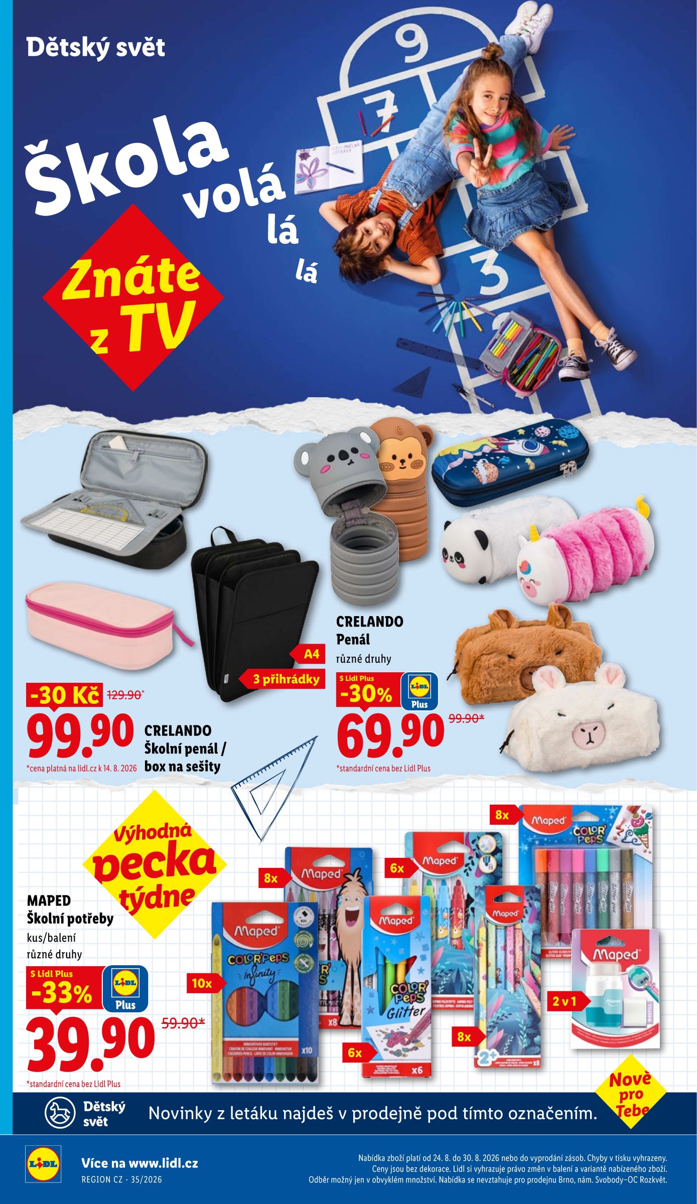 lidl - Lidl leták na příští týden od pondělí 24.08.2026 do středy 26.08.2026 - page: 36