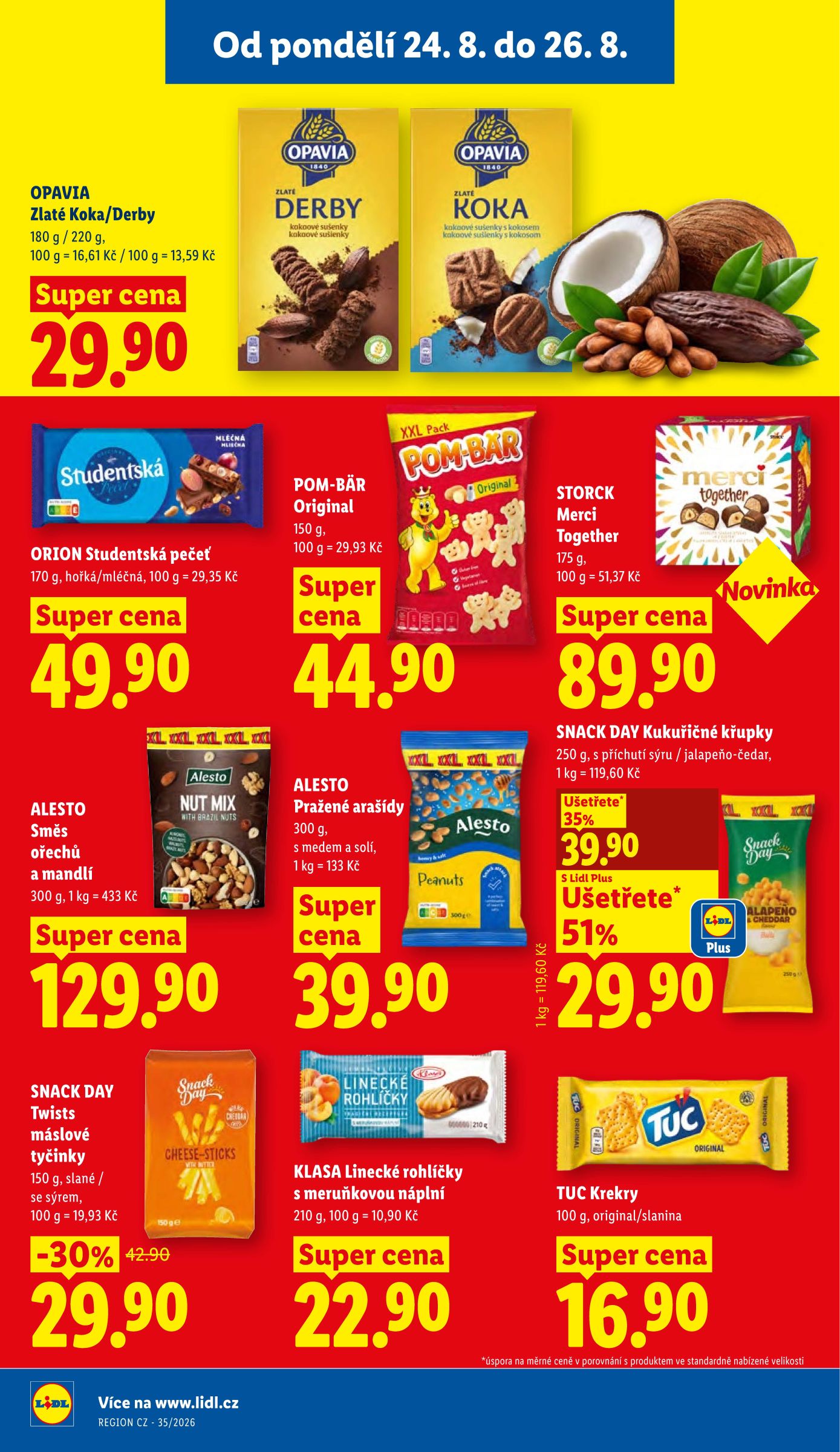 lidl - Lidl leták na příští týden od pondělí 24.08.2026 do středy 26.08.2026 - page: 28