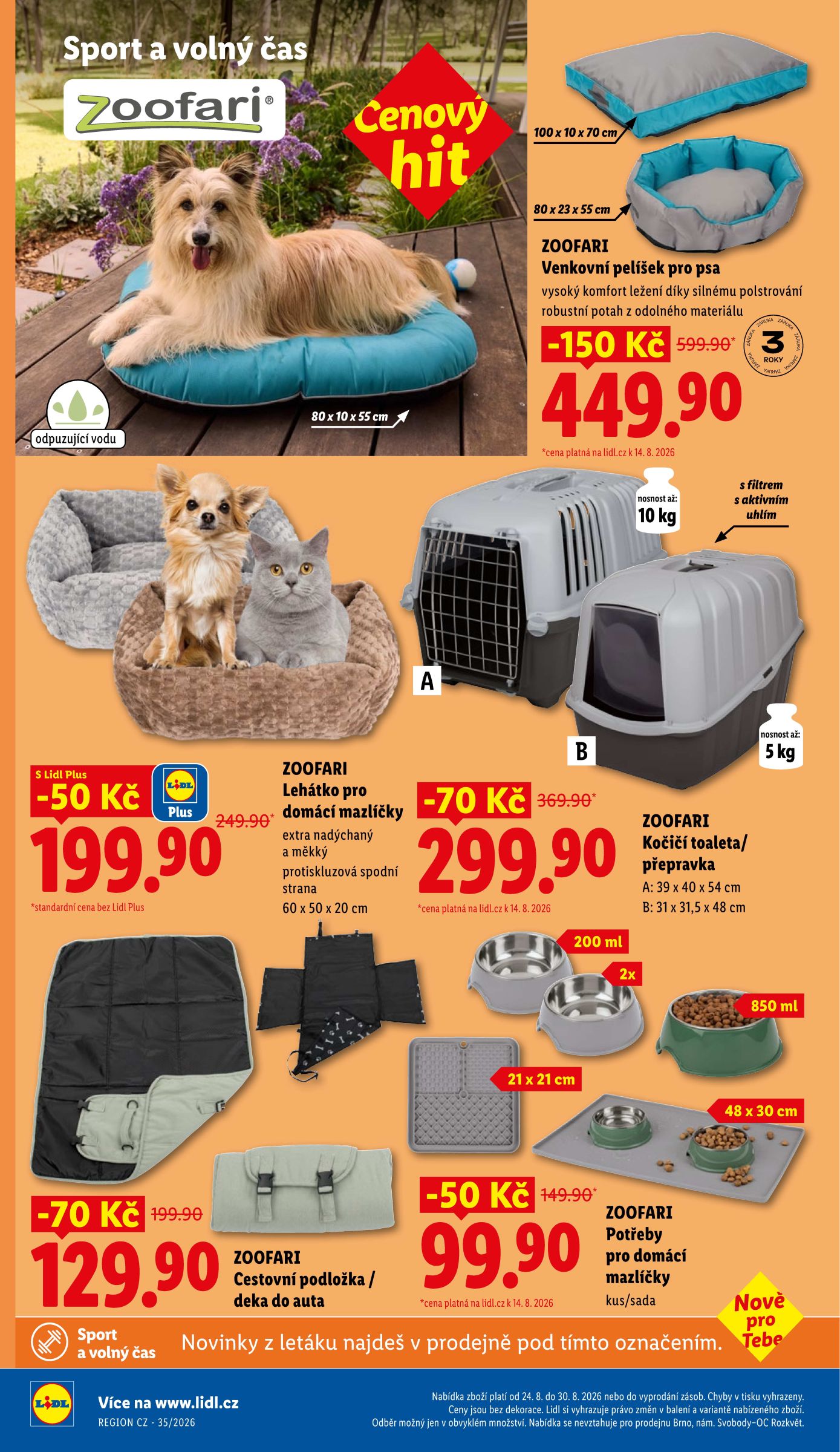 lidl - Lidl leták na příští týden od pondělí 24.08.2026 do středy 26.08.2026 - page: 42