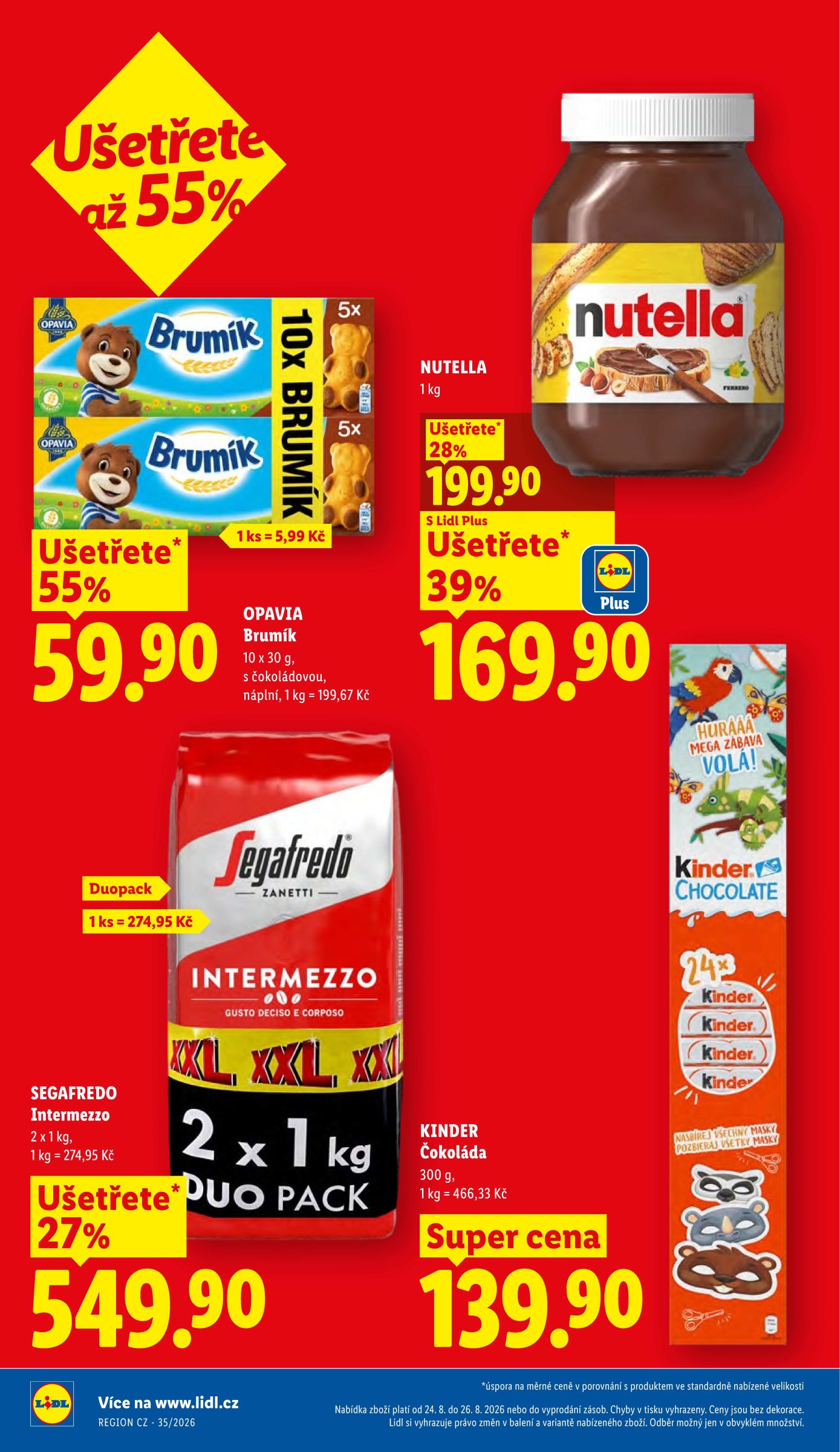 lidl - Lidl leták na příští týden od pondělí 24.08.2026 do středy 26.08.2026 - page: 2