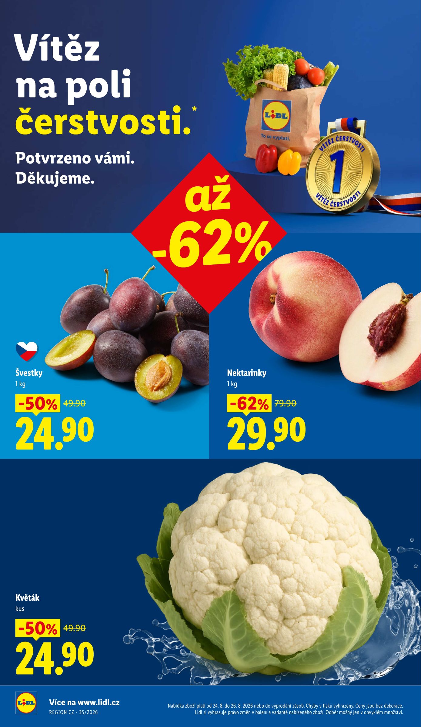 lidl - Lidl leták na příští týden od pondělí 24.08.2026 do středy 26.08.2026 - page: 14