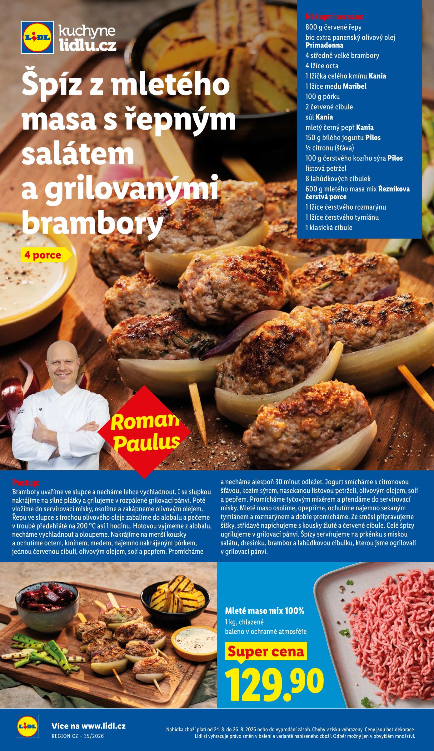 lidl - Lidl leták na příští týden od pondělí 24.08.2026 do středy 26.08.2026 - page: 33