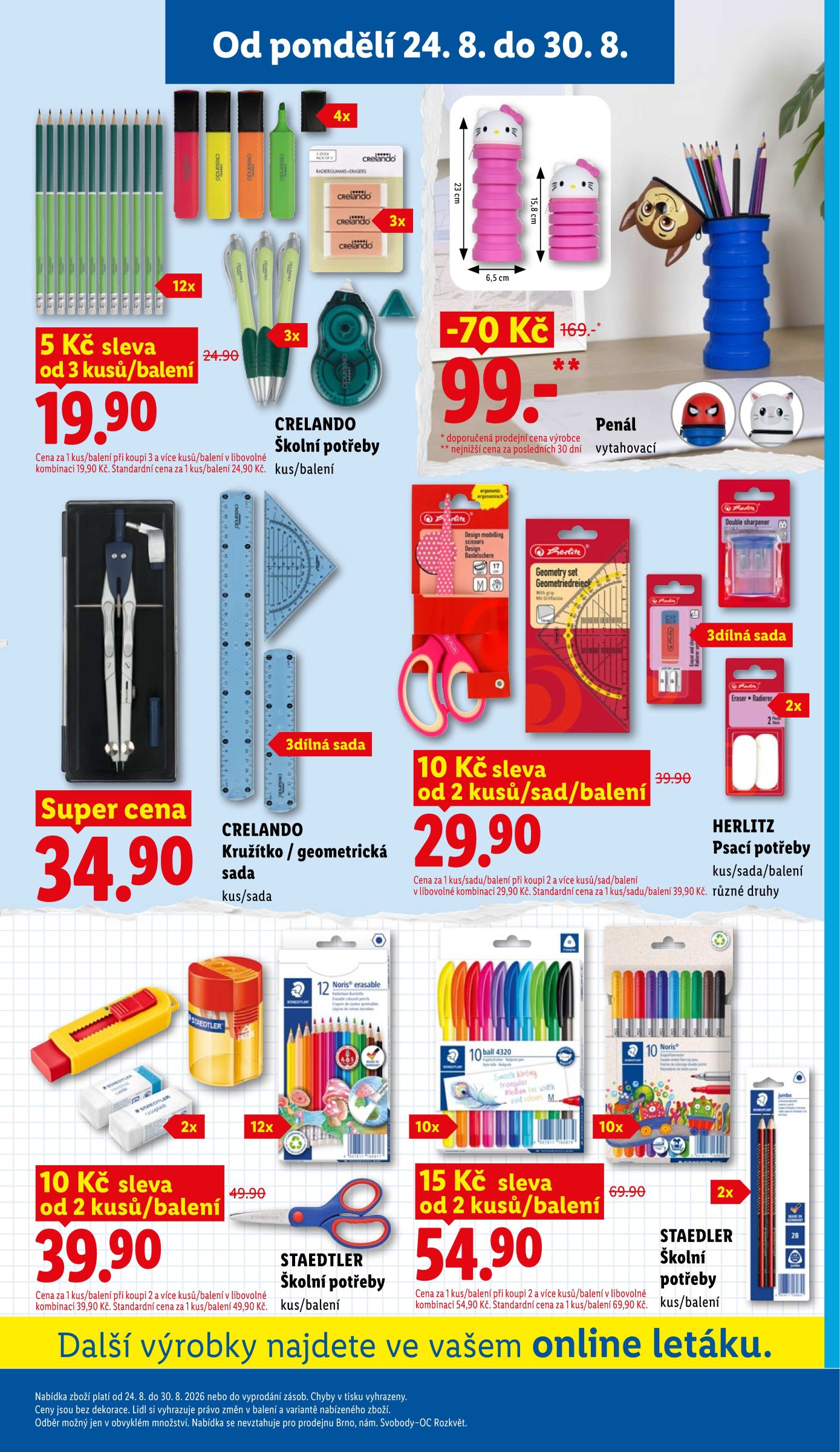 lidl - Lidl leták na příští týden od pondělí 24.08.2026 do středy 26.08.2026 - page: 39