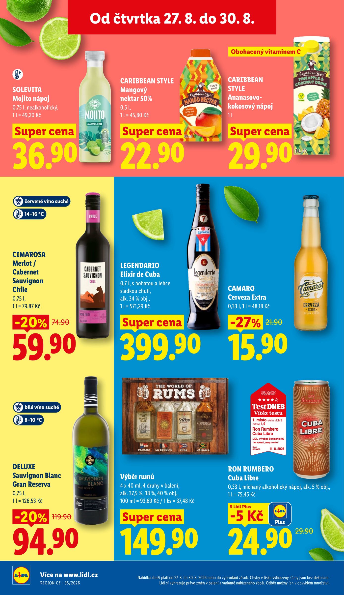 lidl - Lidl leták na příští týden od čtvrtka 27.08.2026 do neděle 30.08.2026 - page: 26