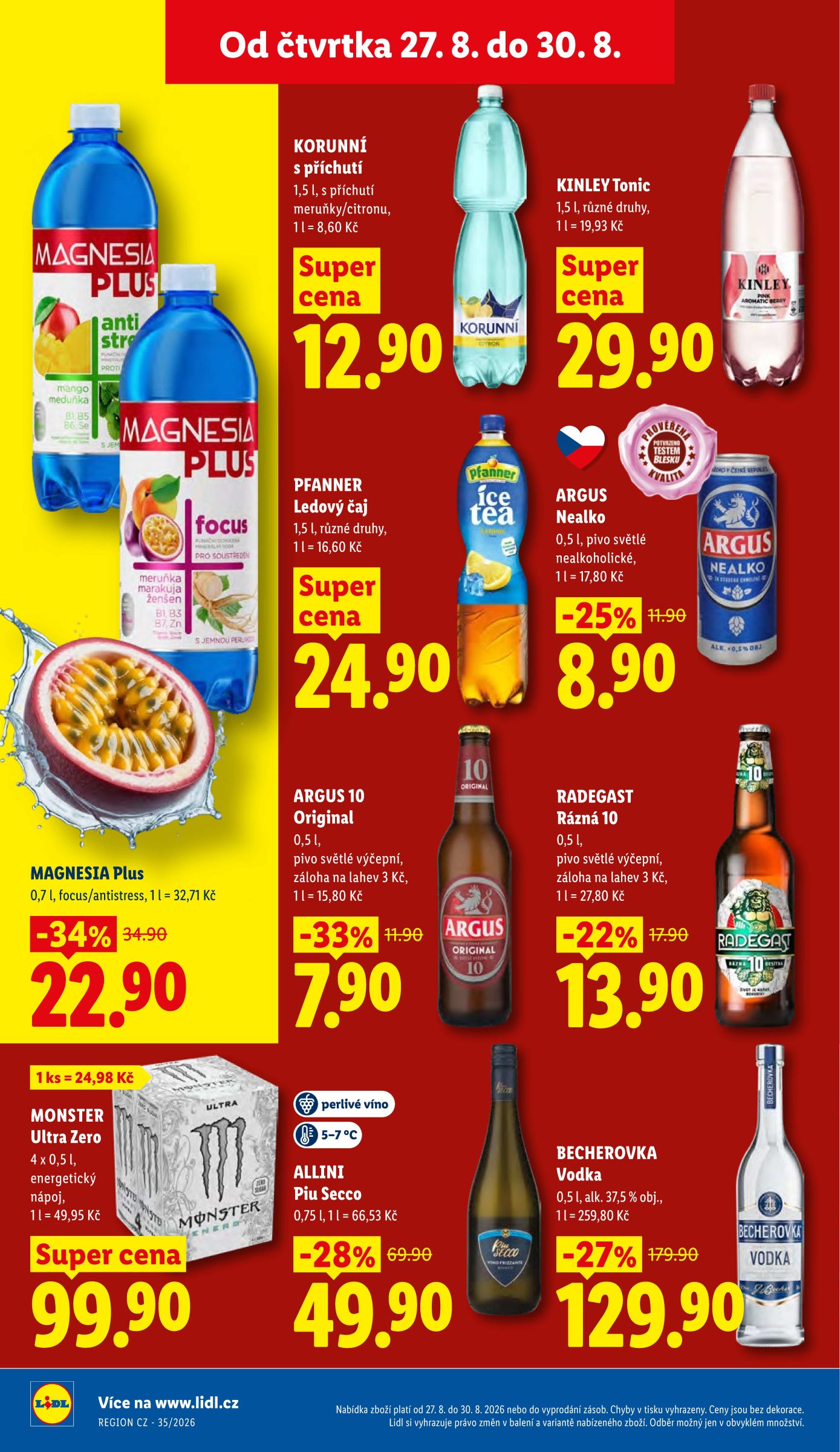 lidl - Lidl leták na příští týden od čtvrtka 27.08.2026 do neděle 30.08.2026 - page: 32