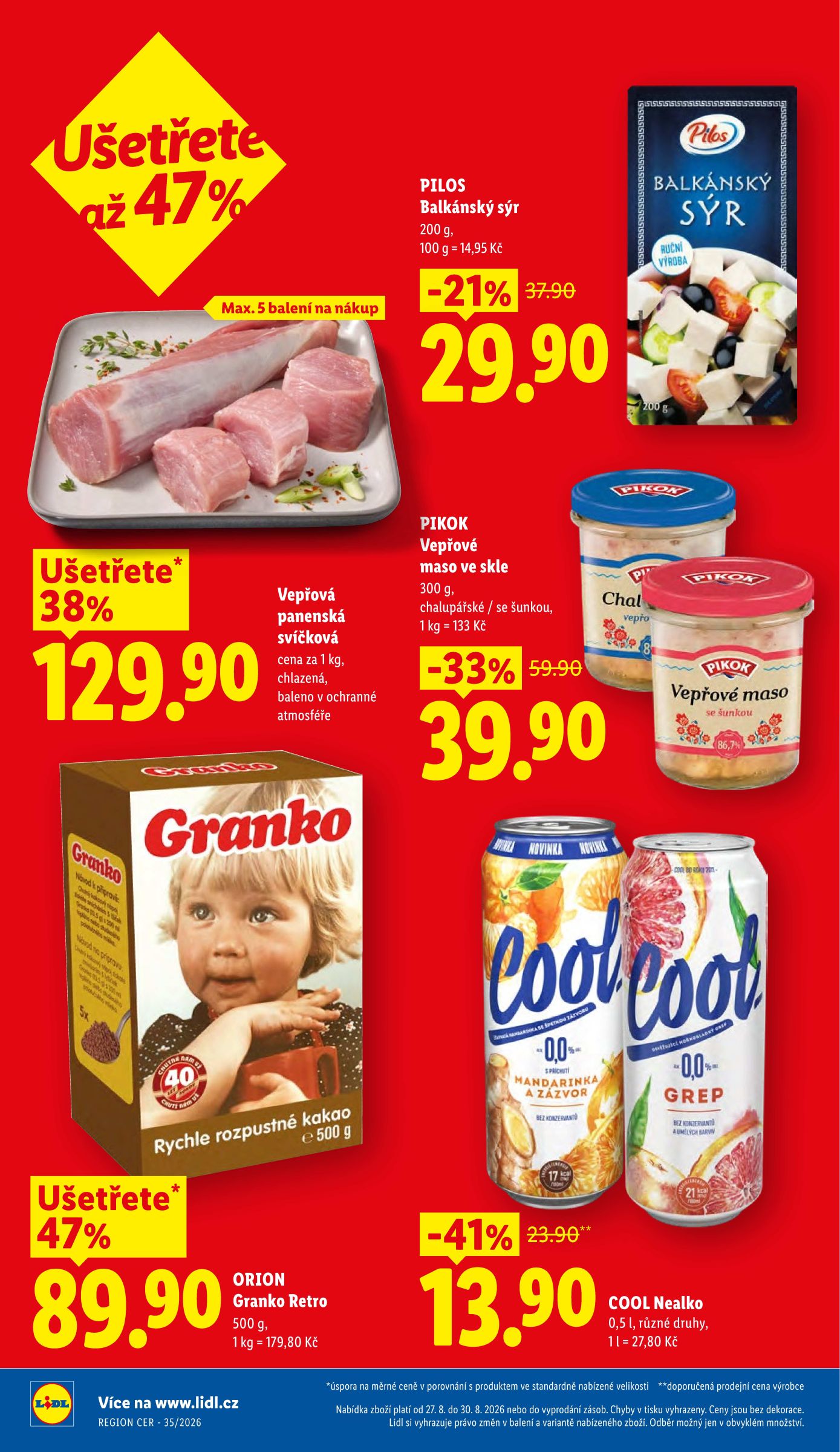 lidl - Lidl leták na příští týden od čtvrtka 27.08.2026 do neděle 30.08.2026 - page: 2