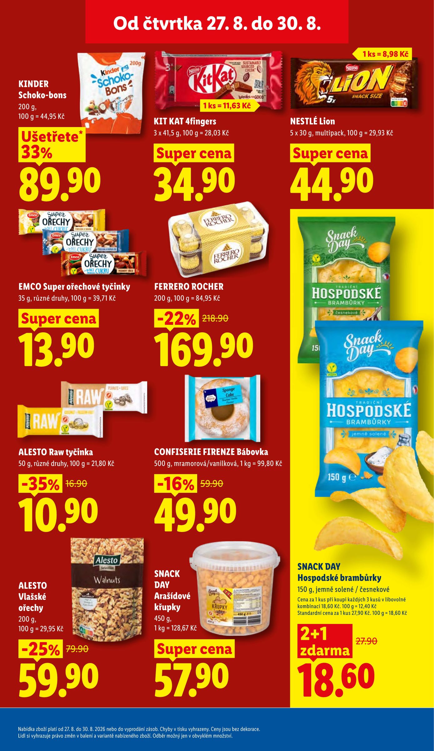 lidl - Lidl leták na příští týden od čtvrtka 27.08.2026 do neděle 30.08.2026 - page: 31