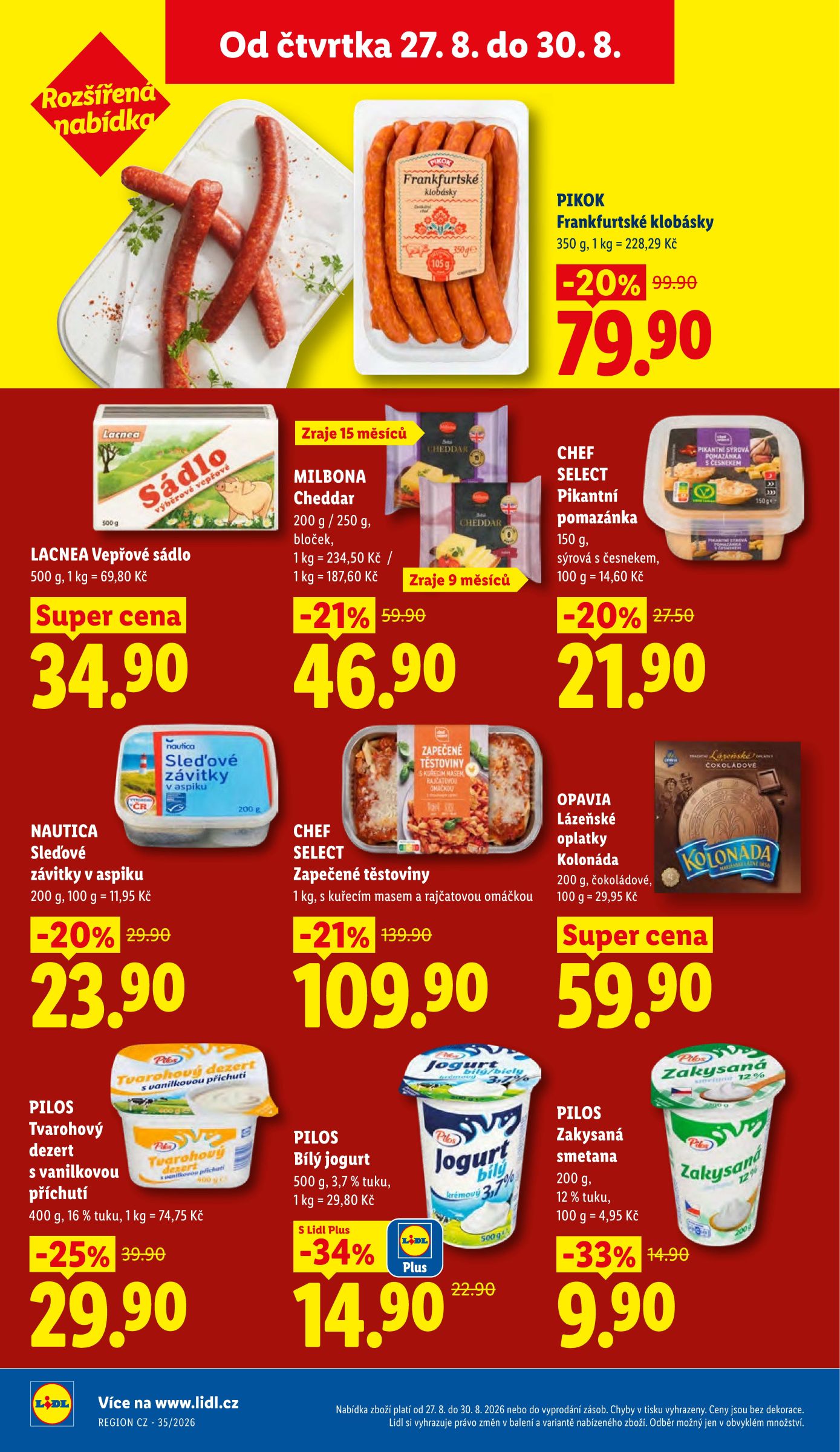 lidl - Lidl leták na příští týden od čtvrtka 27.08.2026 do neděle 30.08.2026 - page: 28