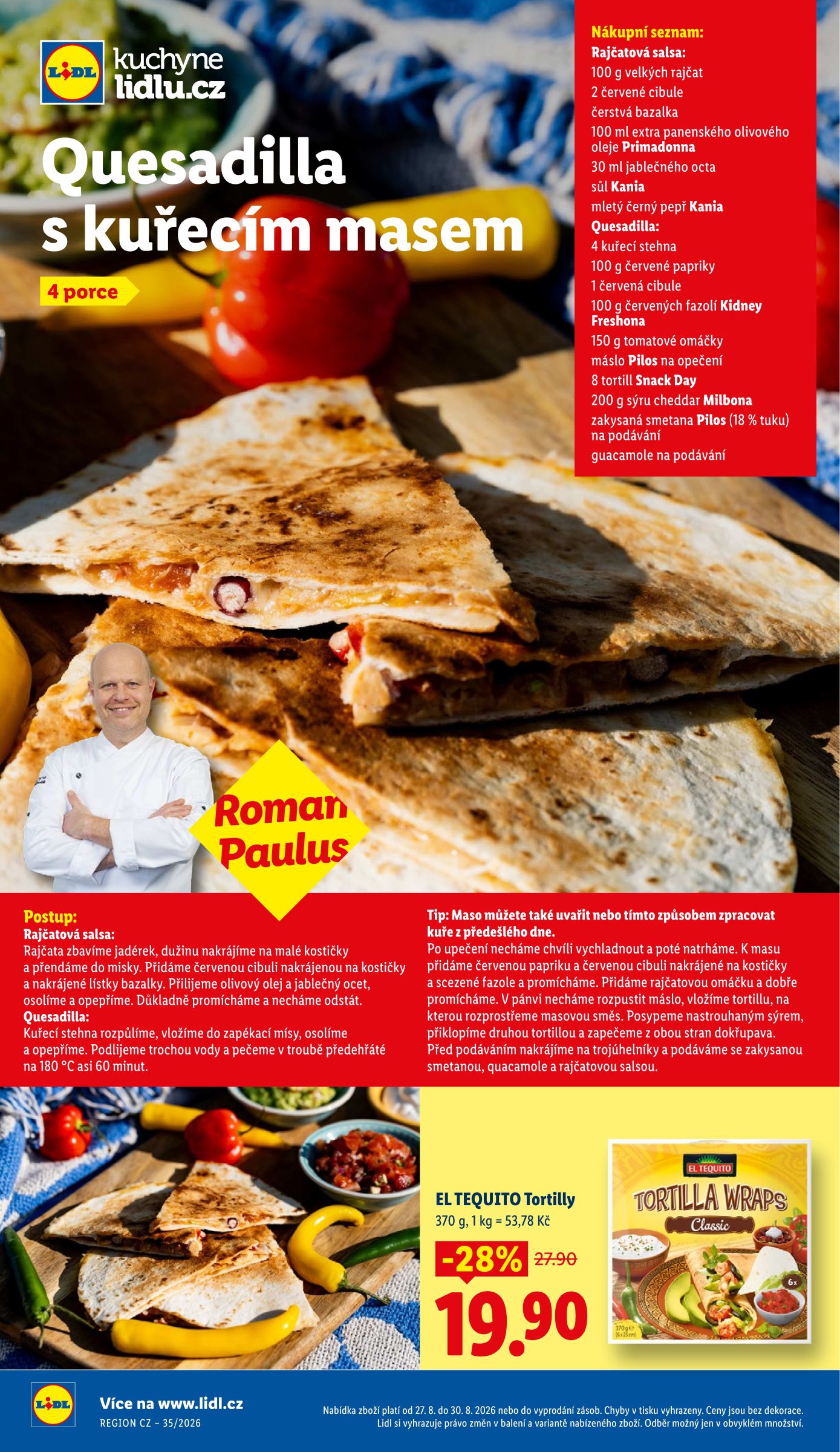 lidl - Lidl leták na příští týden od čtvrtka 27.08.2026 do neděle 30.08.2026 - page: 50