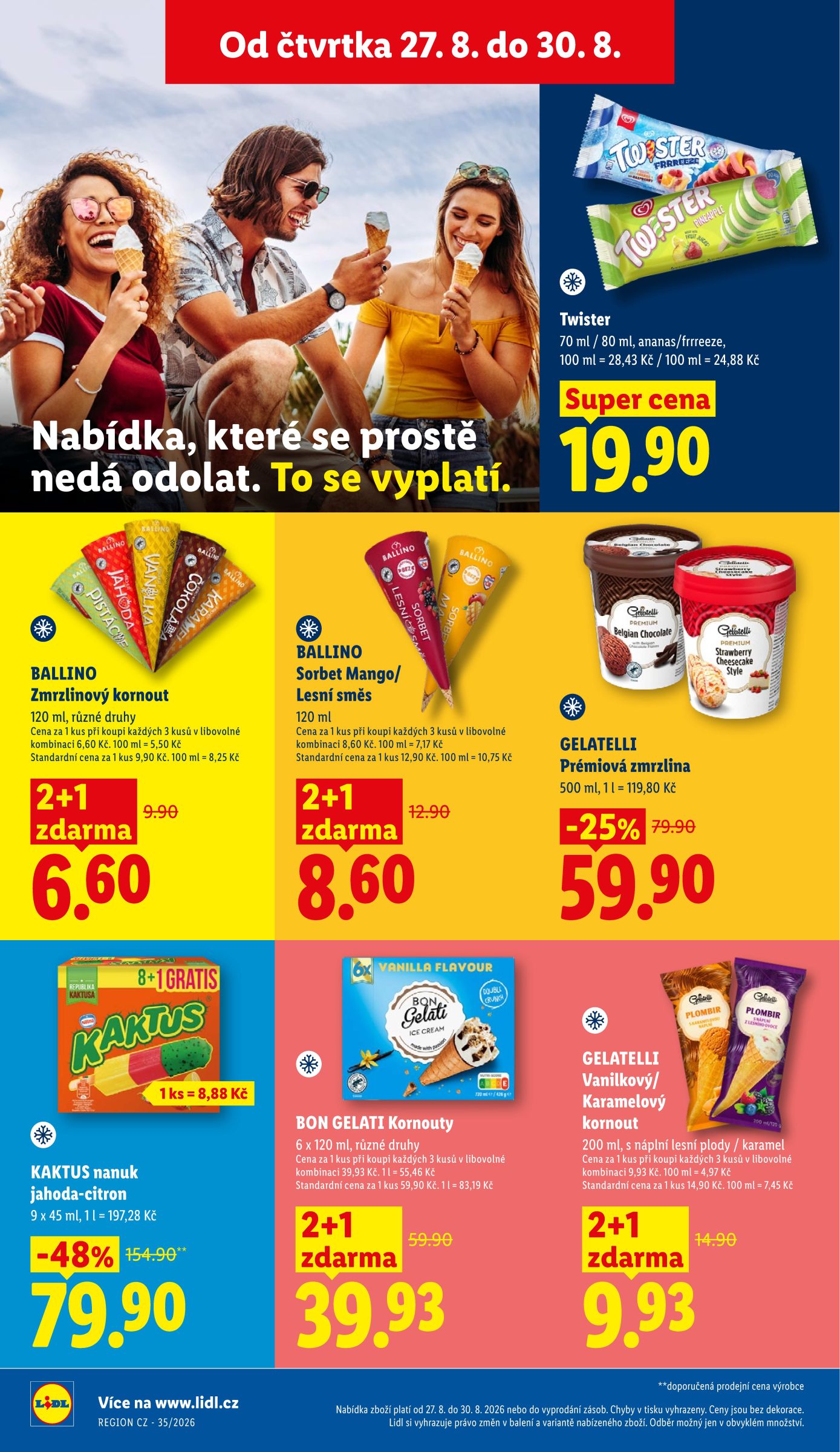 lidl - Lidl leták na příští týden od čtvrtka 27.08.2026 do neděle 30.08.2026 - page: 35
