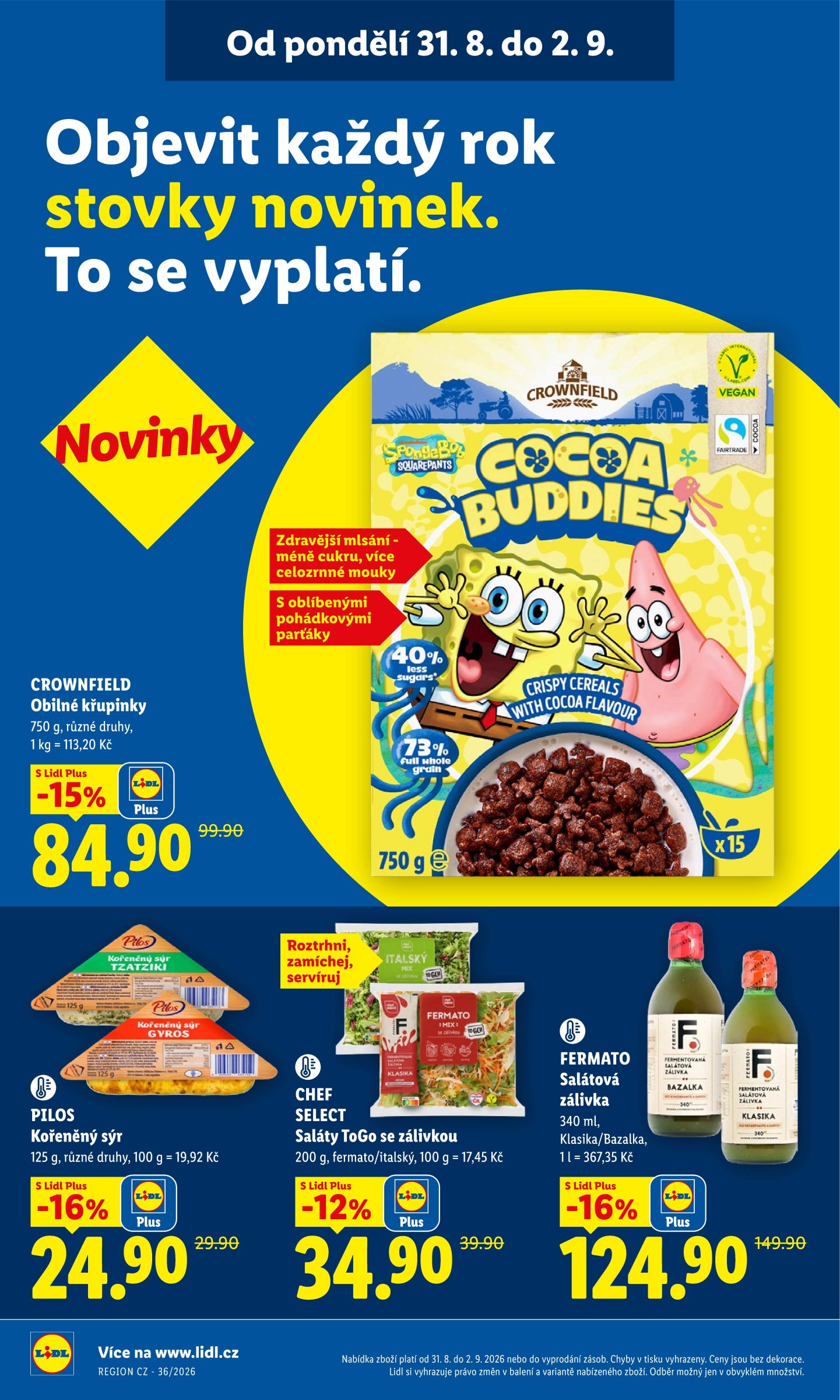 lidl - Lidl leták na příští týden od pondělí 31.08.2026 do středy 02.09.2026 - page: 34