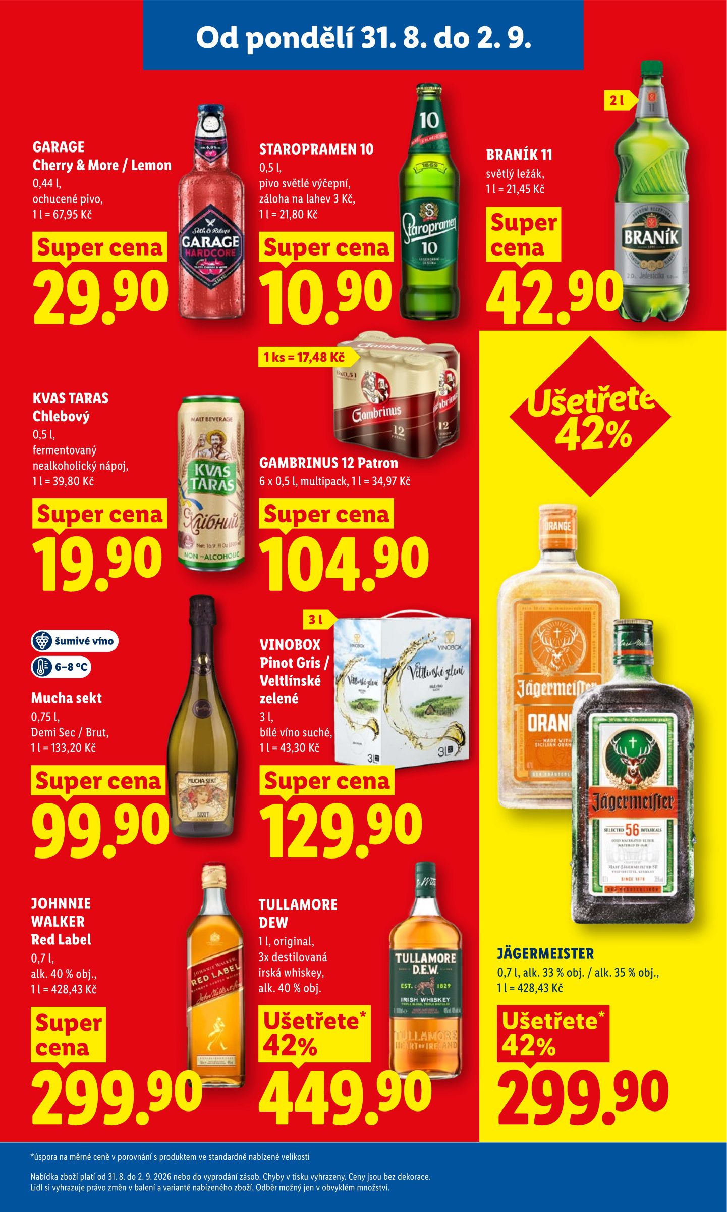 lidl - Lidl leták na příští týden od pondělí 31.08.2026 do středy 02.09.2026 - page: 29