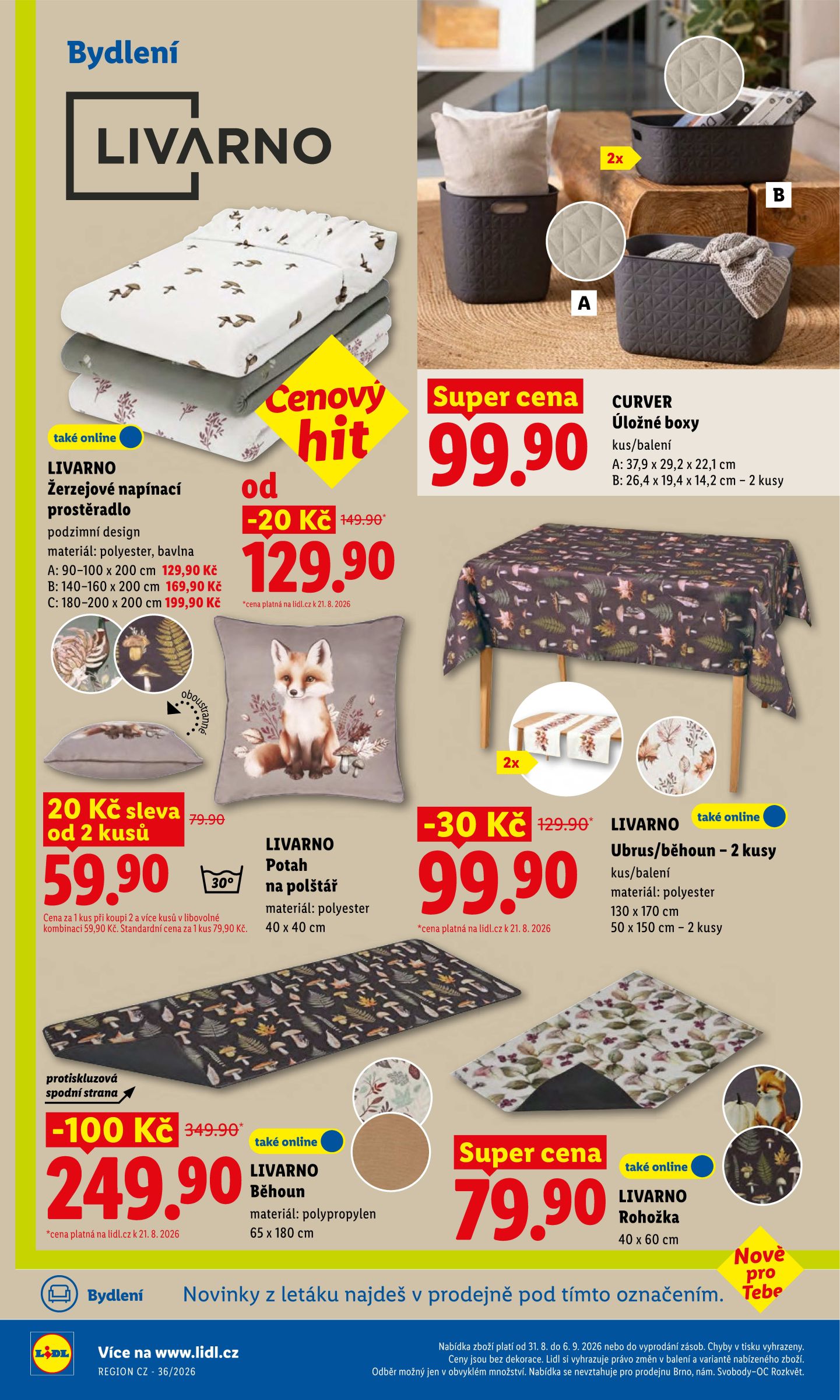lidl - Lidl leták na příští týden od pondělí 31.08.2026 do středy 02.09.2026 - page: 38