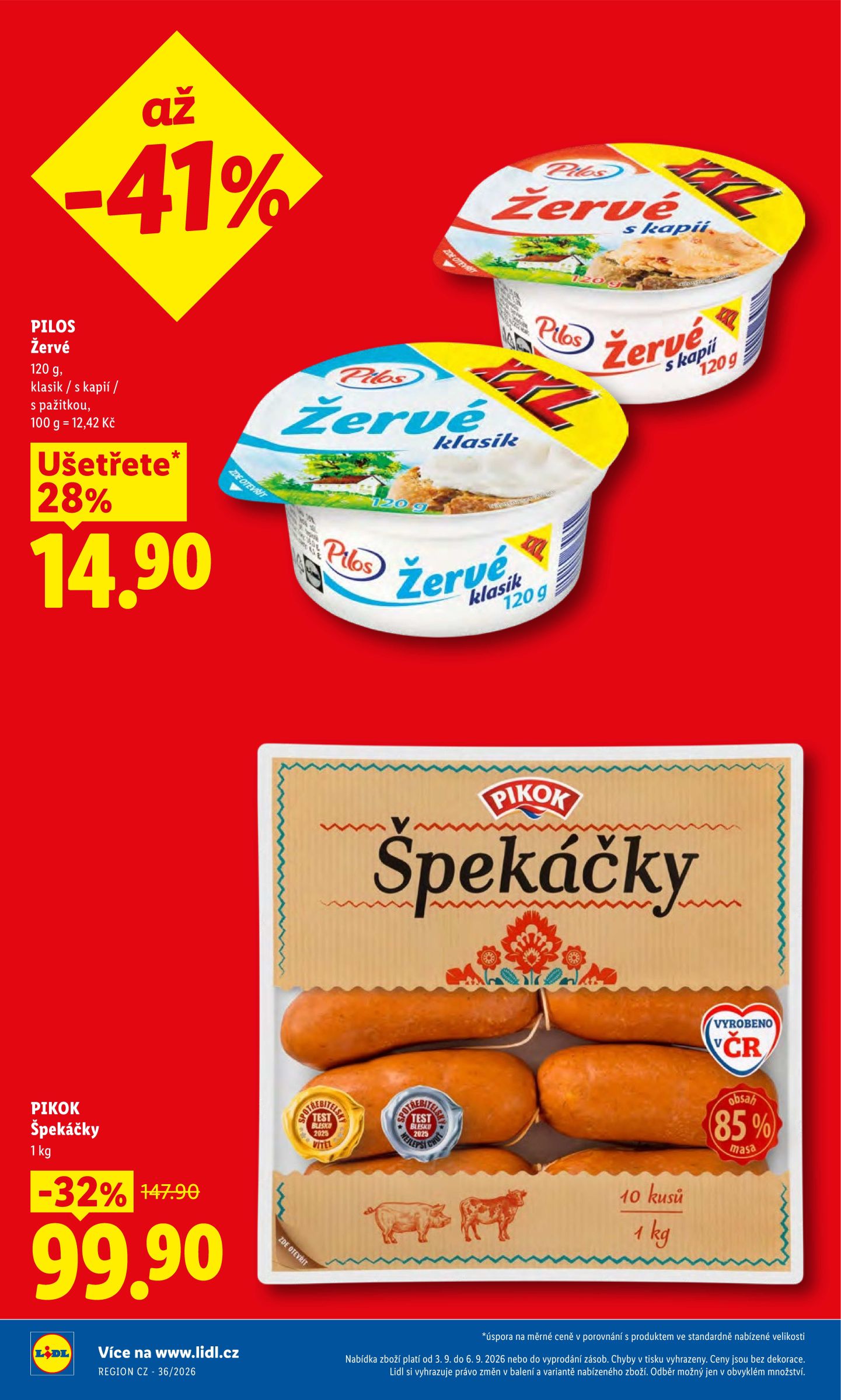 lidl - Lidl leták na příští týden od čtvrtka 03.09.2026 do neděle 06.09.2026 - page: 8