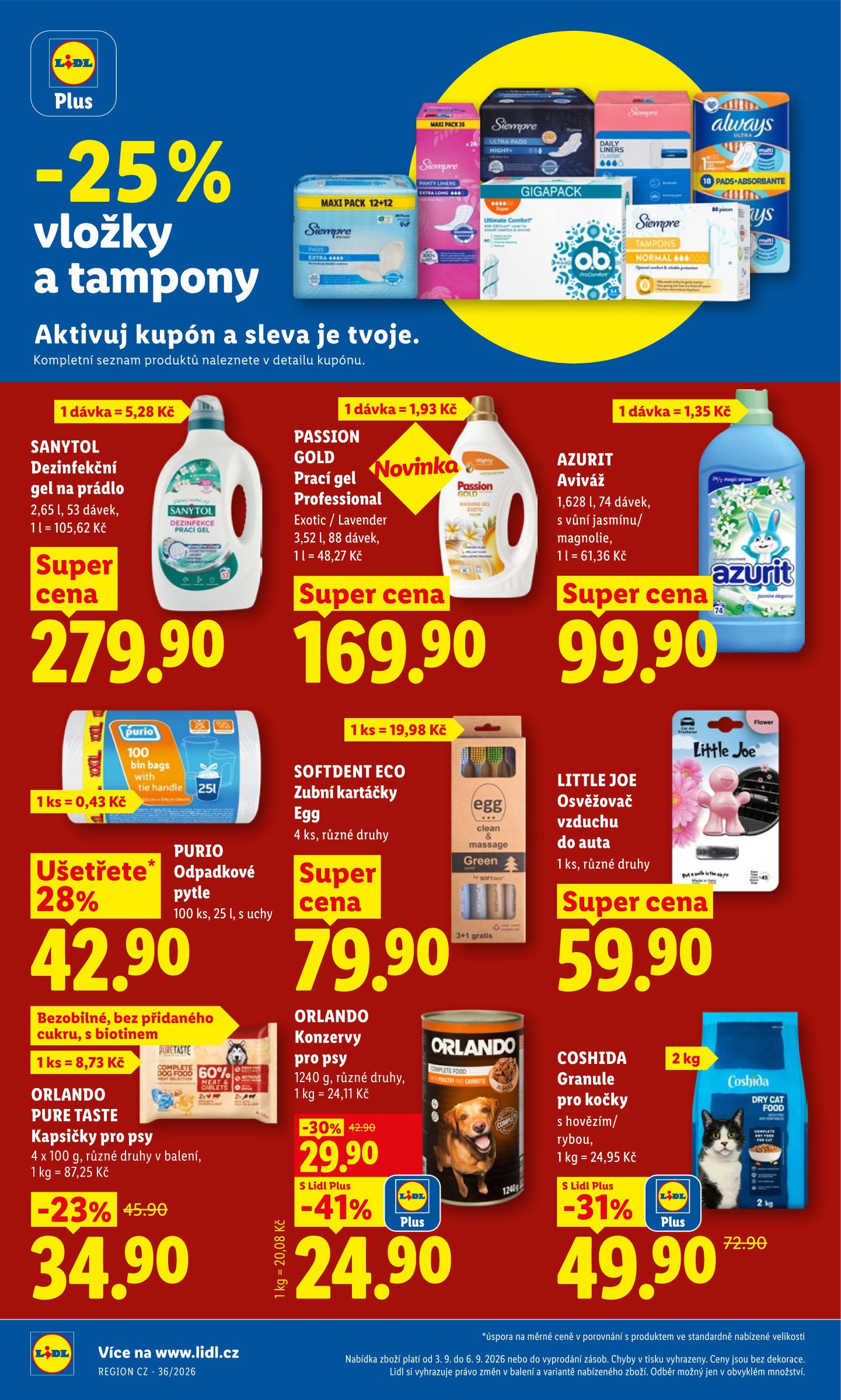lidl - Lidl leták na příští týden od čtvrtka 03.09.2026 do neděle 06.09.2026 - page: 28