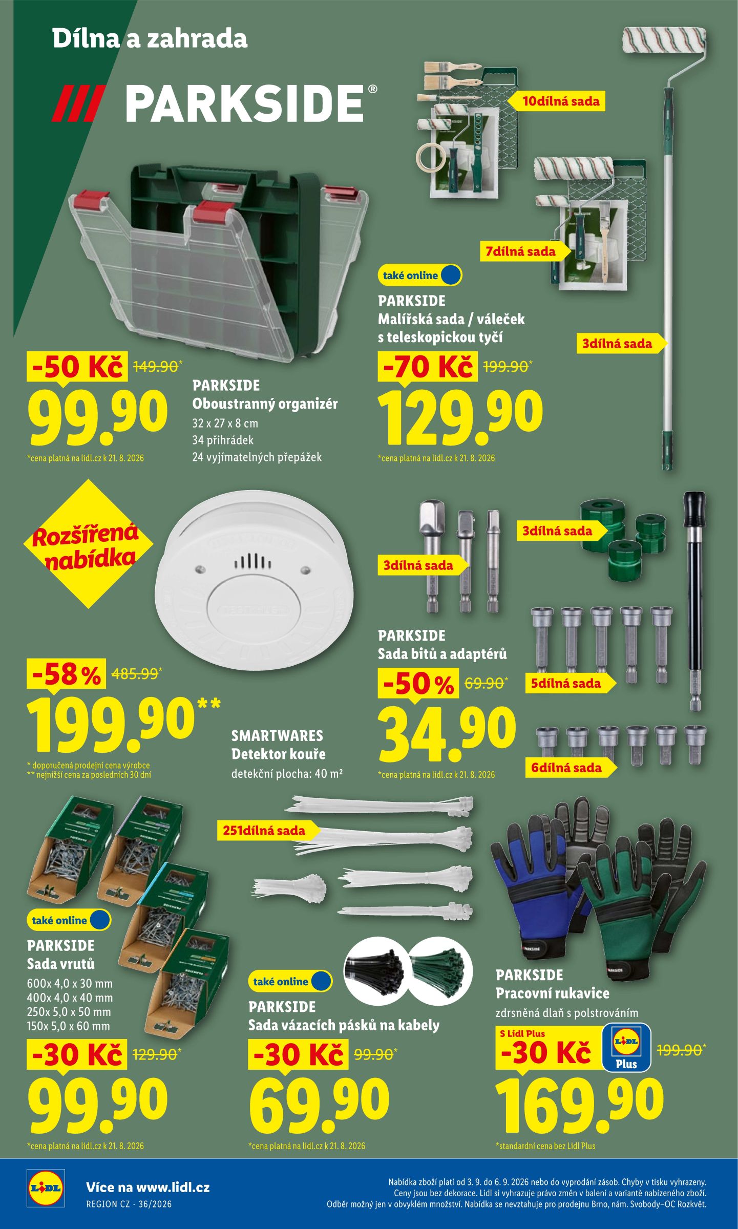 lidl - Lidl leták na příští týden od čtvrtka 03.09.2026 do neděle 06.09.2026 - page: 36
