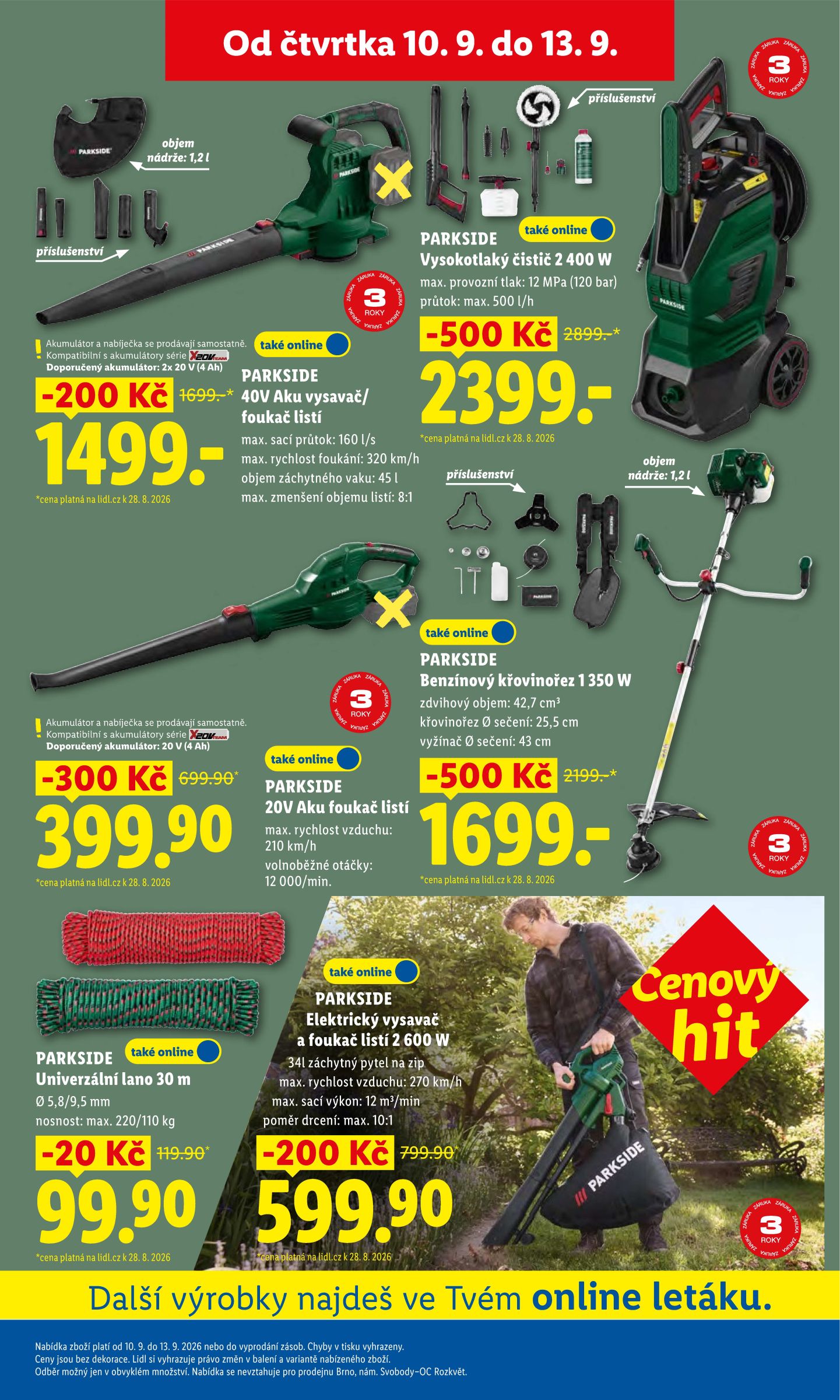 lidl - Lidl - Spotřební zboží leták na příští týden od pondělí 07.09.2026 do neděle 13.09.2026 - page: 17
