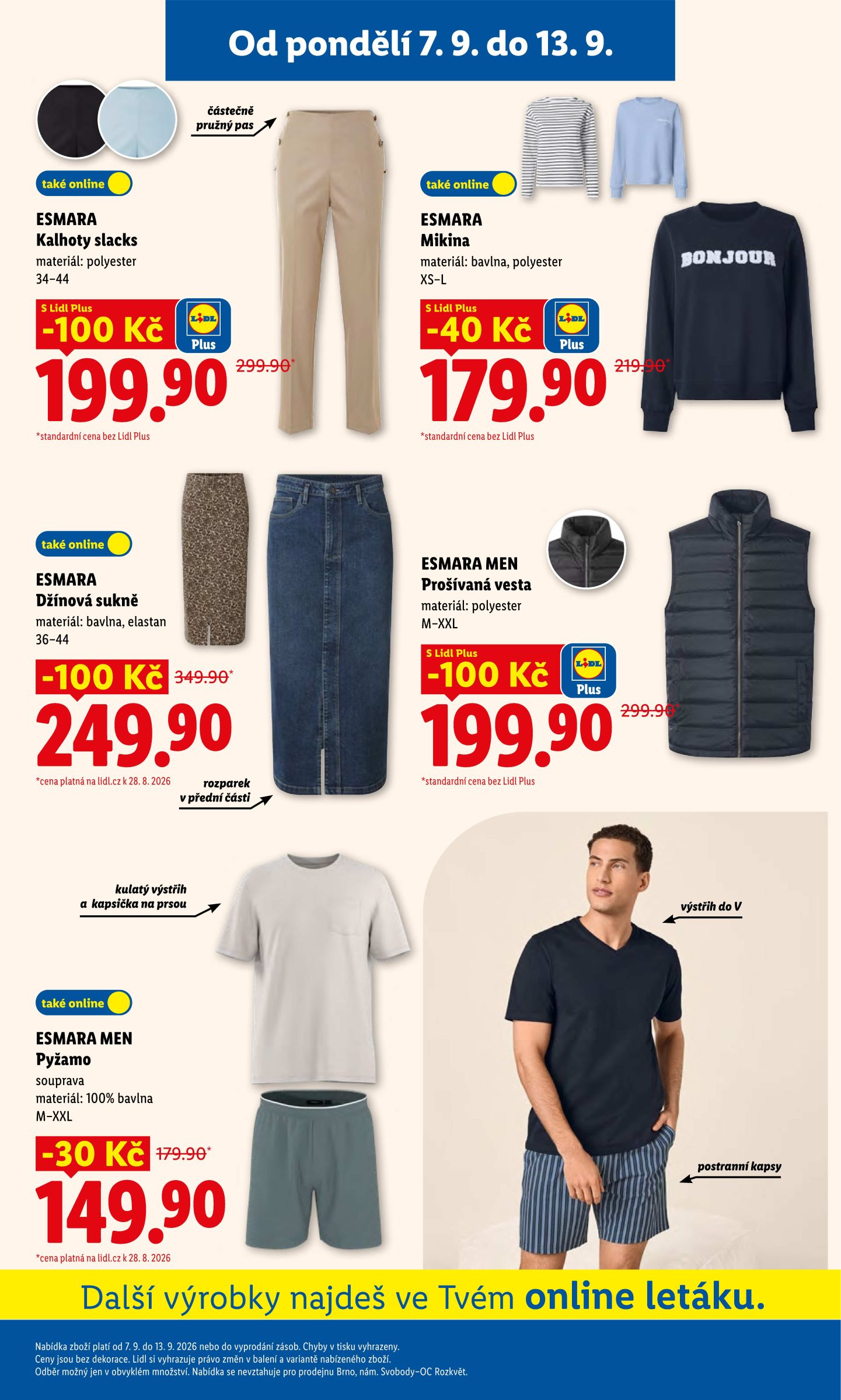 lidl - Lidl - Spotřební zboží leták na příští týden od pondělí 07.09.2026 do neděle 13.09.2026 - page: 7