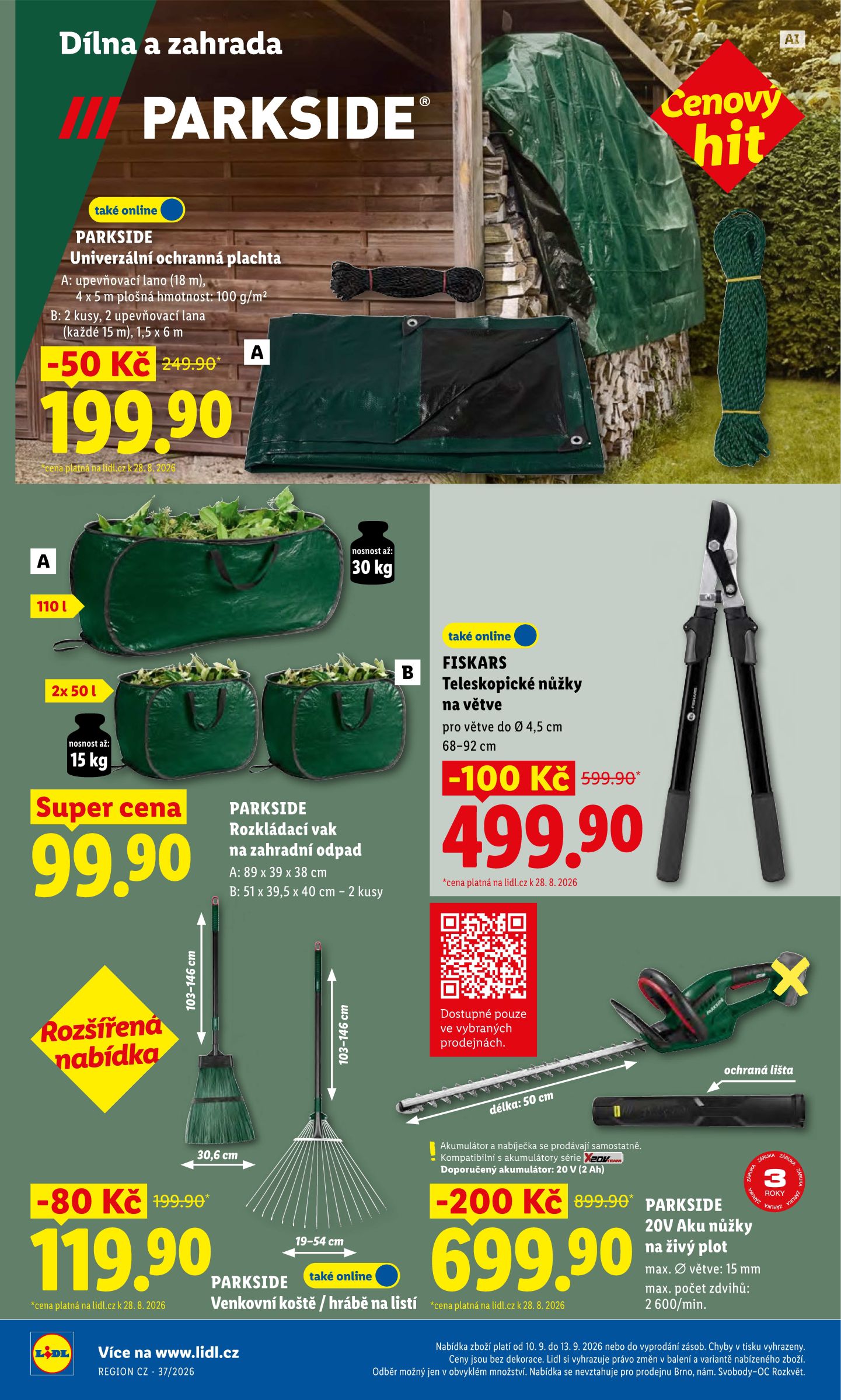 lidl - Lidl - Spotřební zboží leták na příští týden od pondělí 07.09.2026 do neděle 13.09.2026 - page: 18