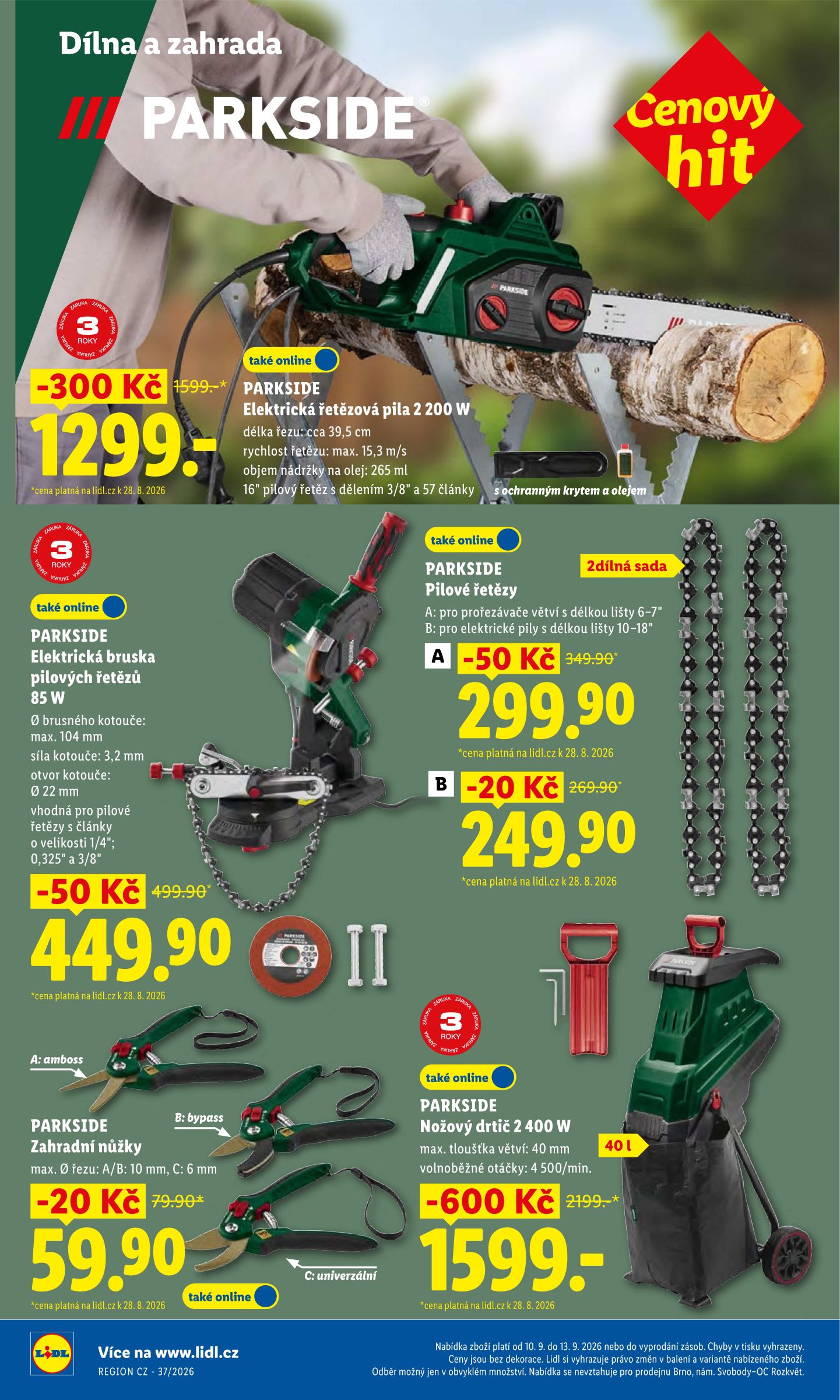 lidl - Lidl - Spotřební zboží leták na příští týden od pondělí 07.09.2026 do neděle 13.09.2026 - page: 16