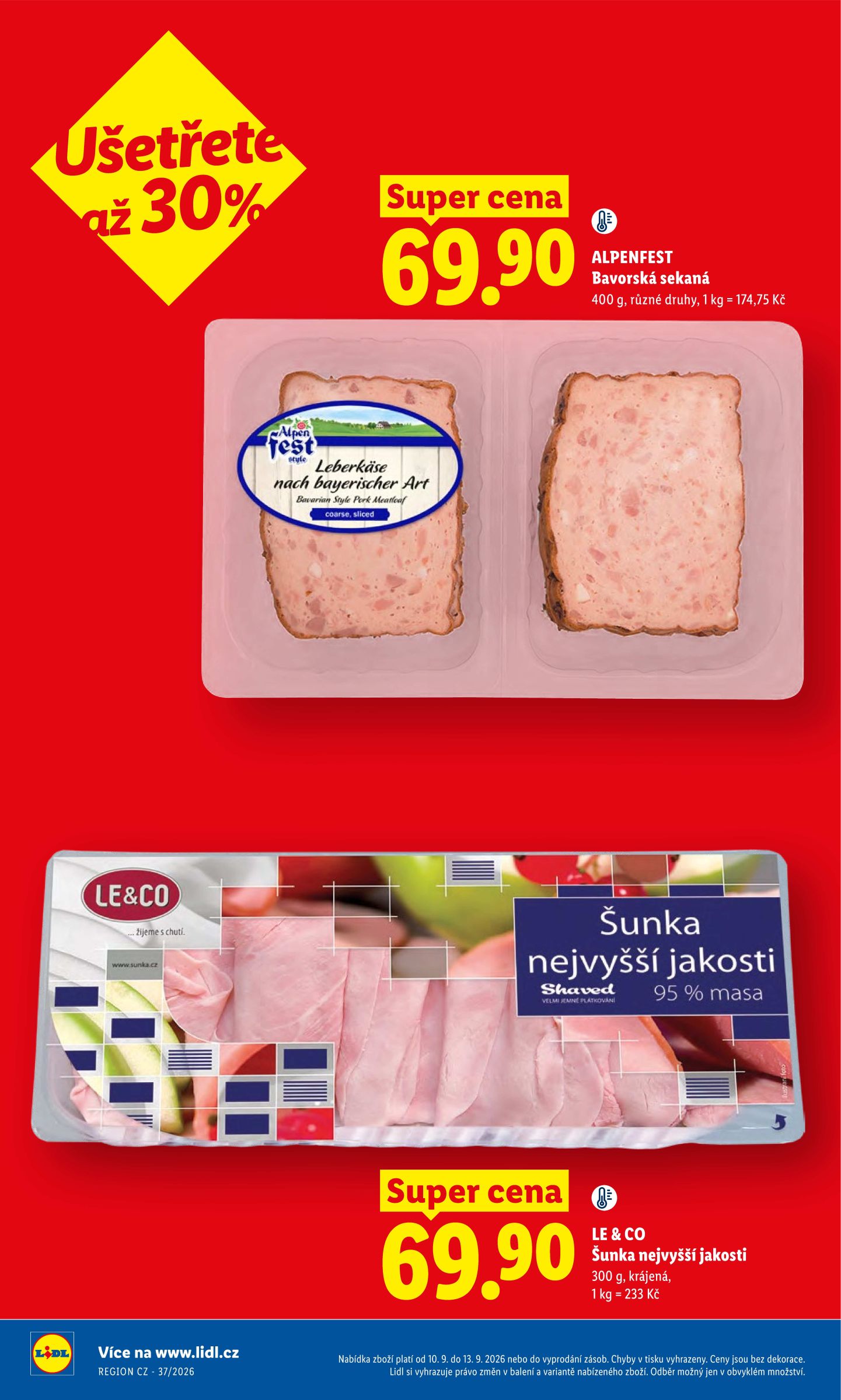 lidl - Lidl leták na příští týden od čtvrtka 10.09.2026 do neděle 13.09.2026 - page: 10