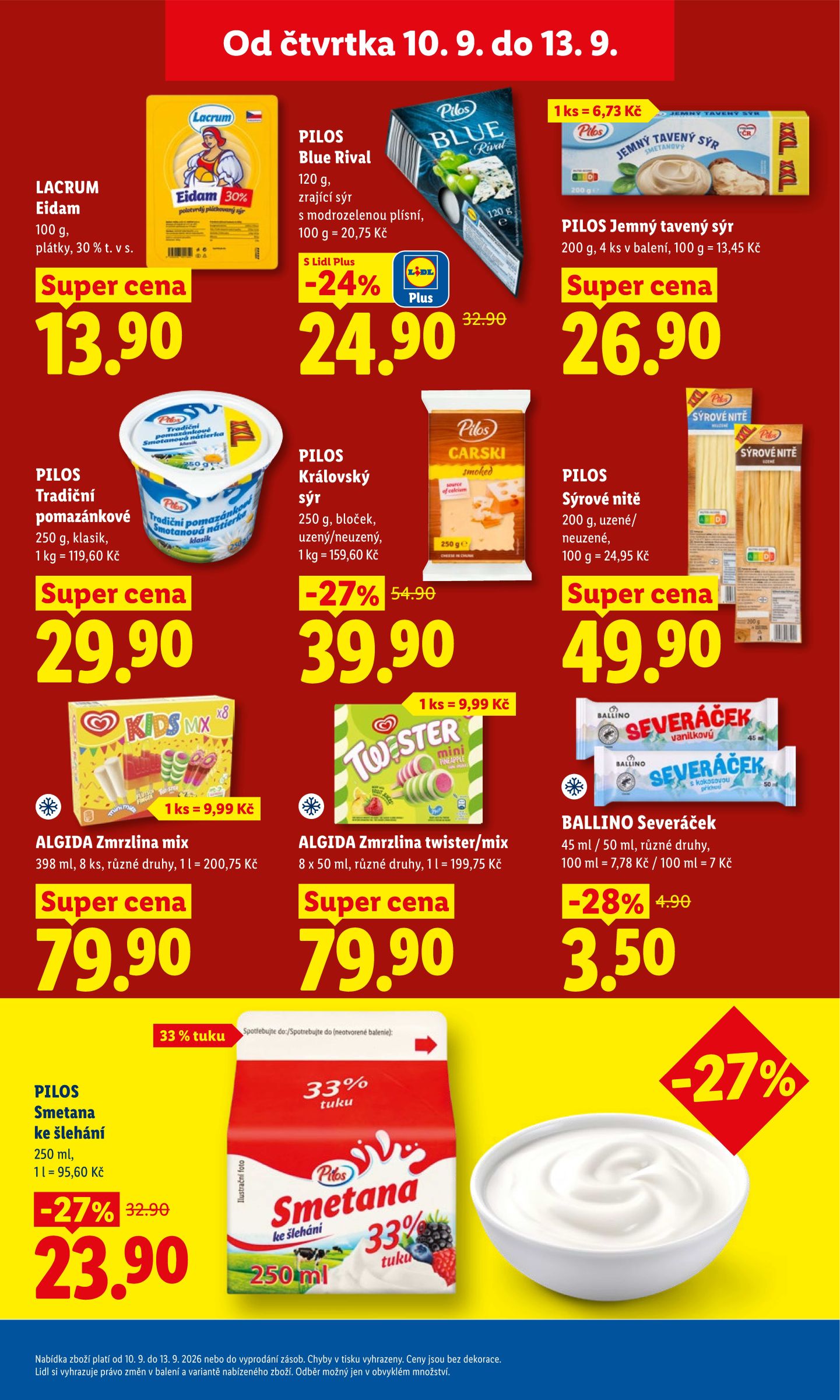 lidl - Lidl leták na příští týden od čtvrtka 10.09.2026 do neděle 13.09.2026 - page: 23