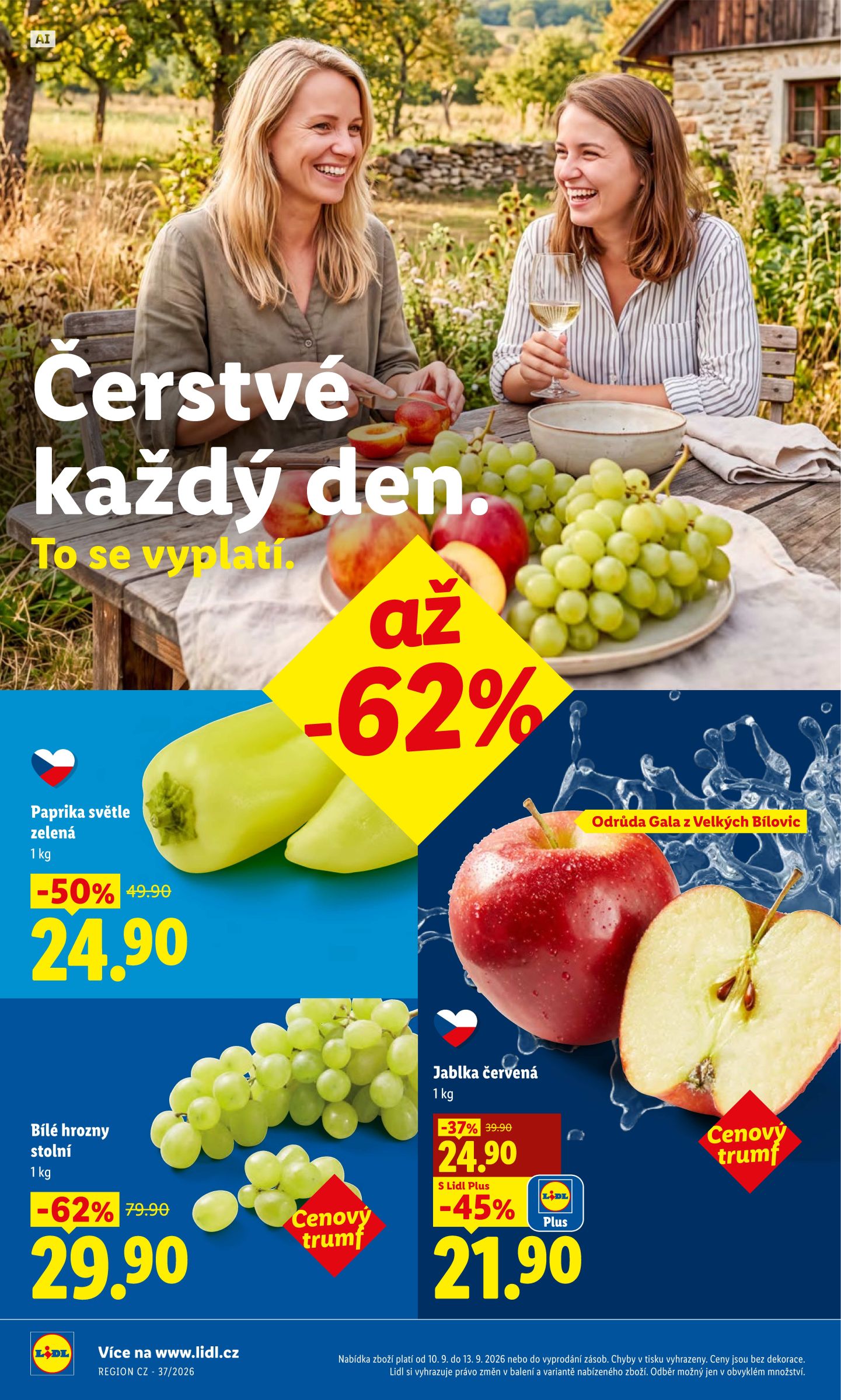 lidl - Lidl leták na příští týden od čtvrtka 10.09.2026 do neděle 13.09.2026 - page: 14