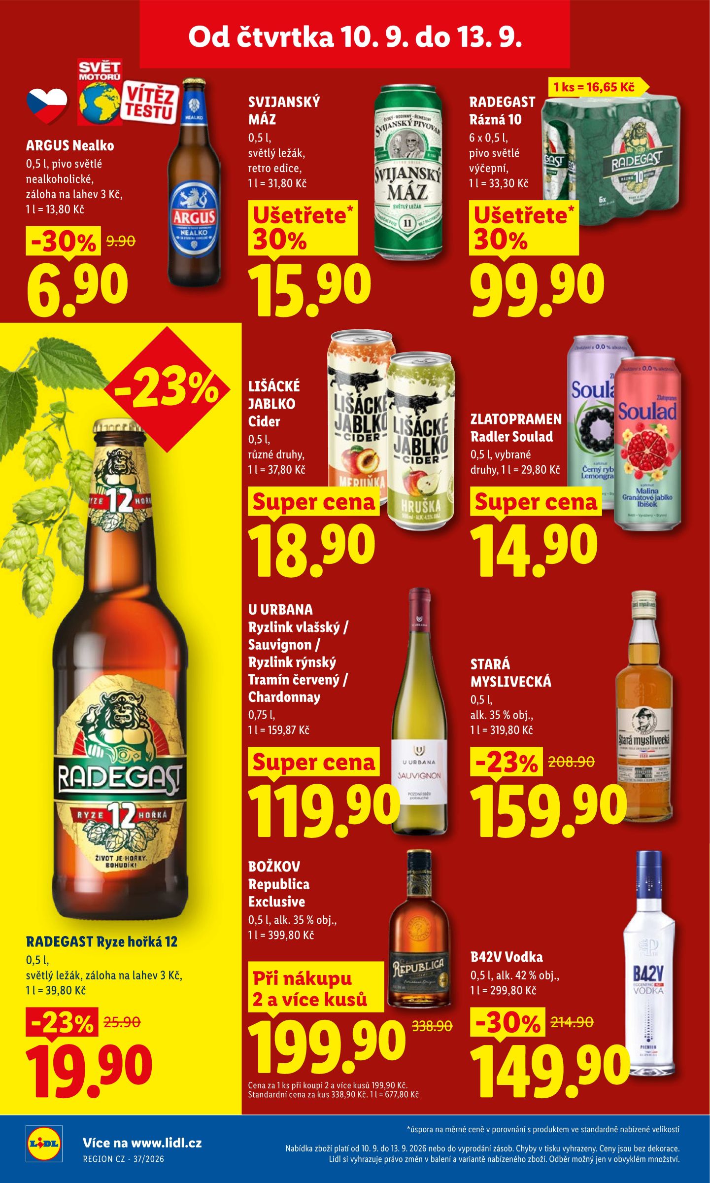 lidl - Lidl leták na příští týden od čtvrtka 10.09.2026 do neděle 13.09.2026 - page: 30