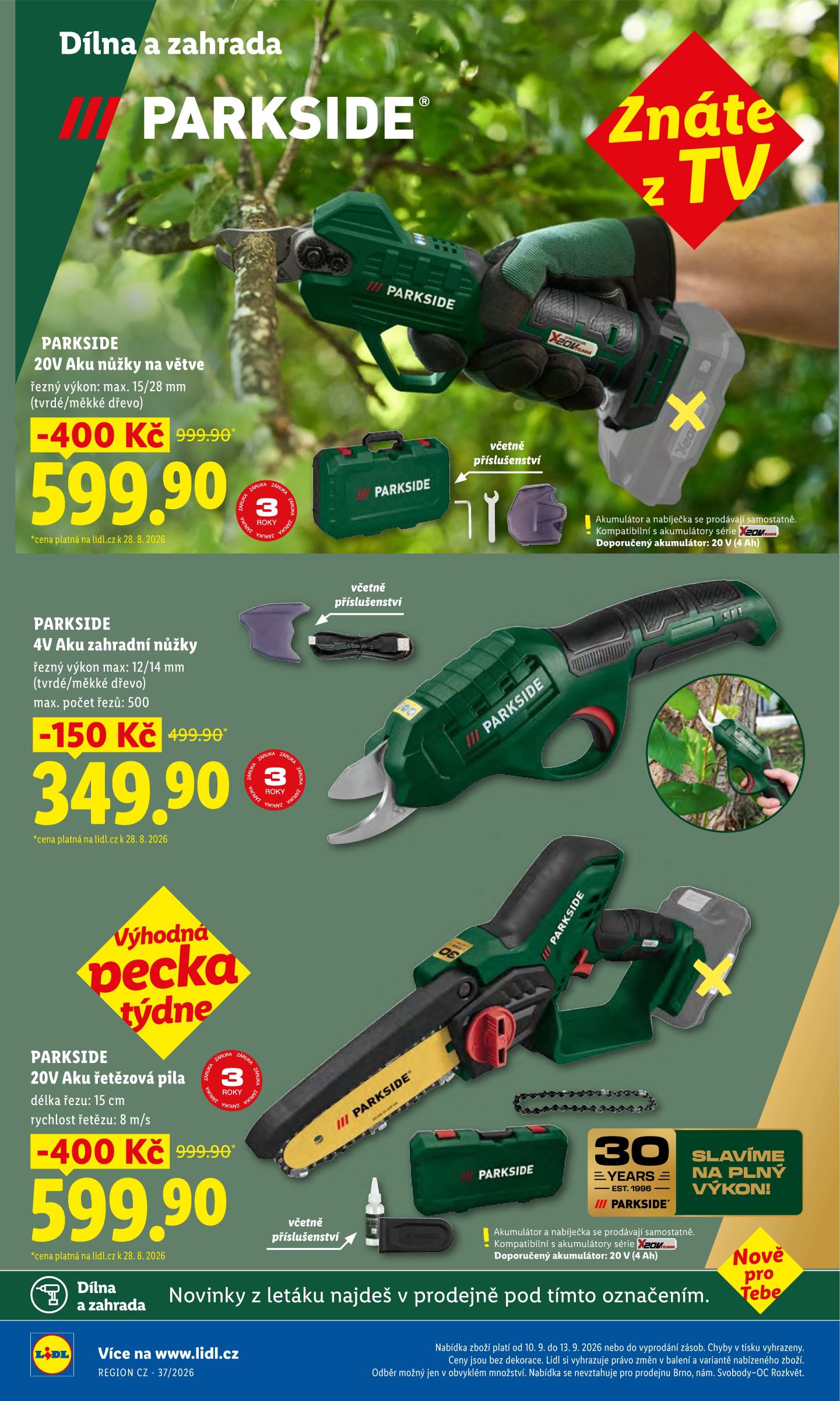 lidl - Lidl leták na příští týden od čtvrtka 10.09.2026 do neděle 13.09.2026 - page: 34