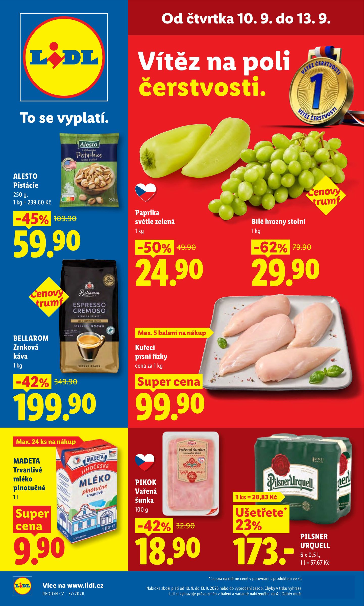 lidl - Lidl leták na příští týden od čtvrtka 10.09.2026 do neděle 13.09.2026 - page: 3