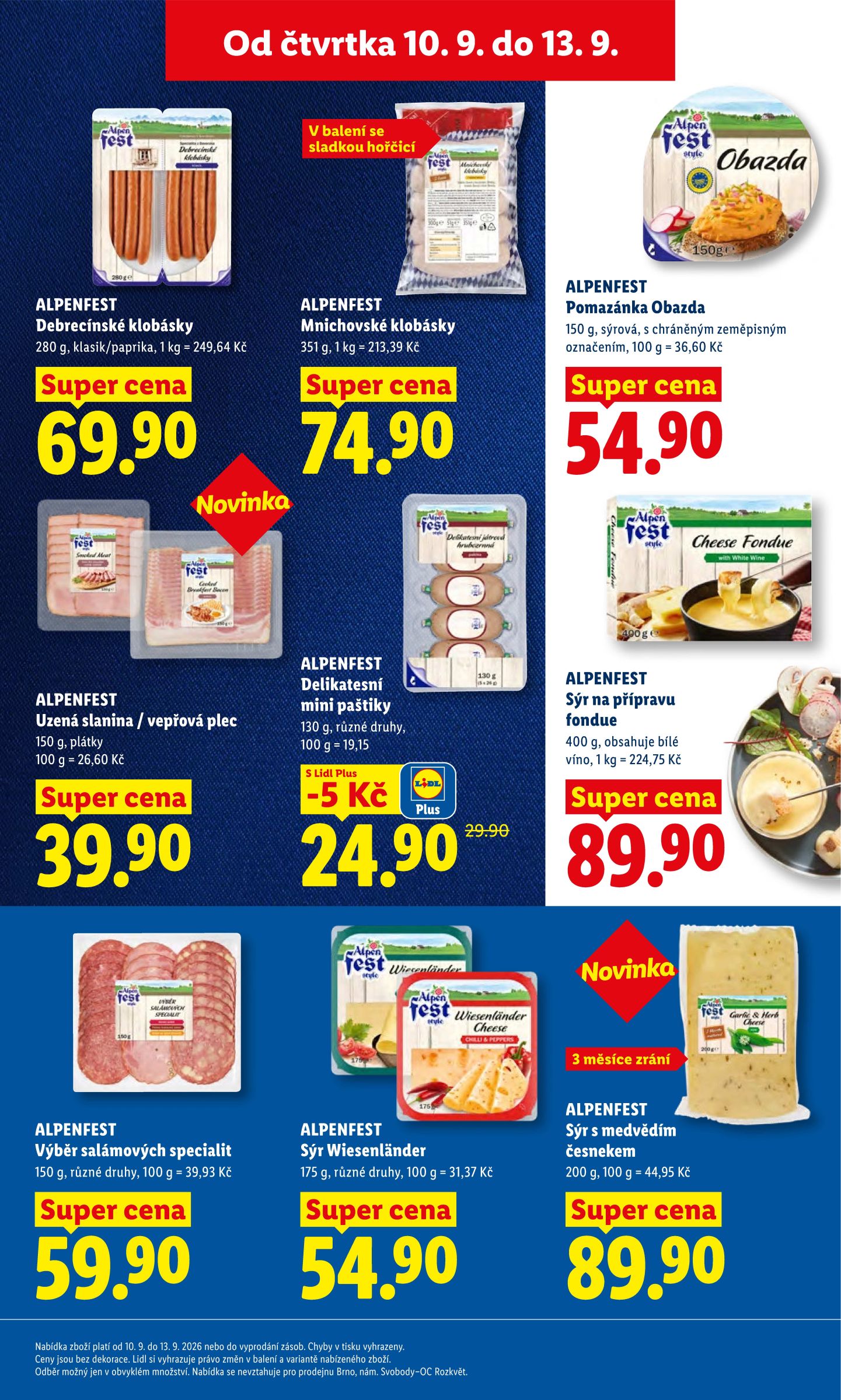 lidl - Lidl leták na příští týden od čtvrtka 10.09.2026 do neděle 13.09.2026 - page: 27