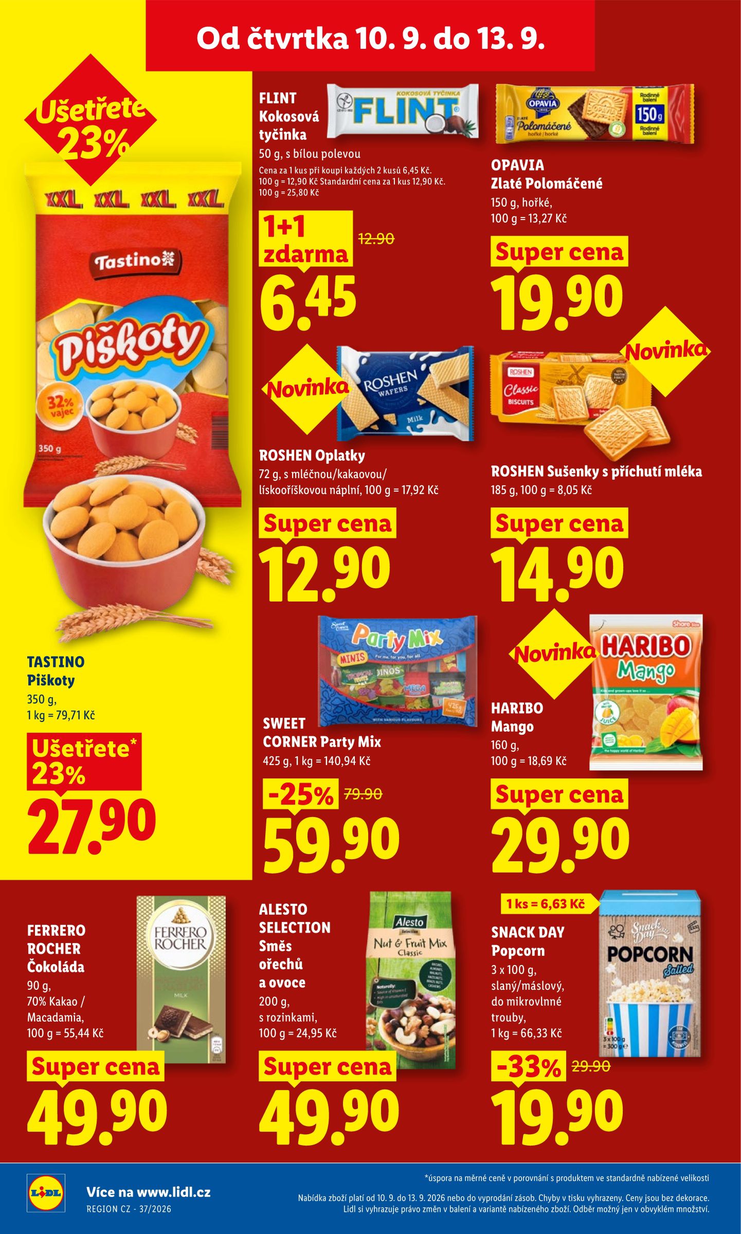 lidl - Lidl leták na příští týden od čtvrtka 10.09.2026 do neděle 13.09.2026 - page: 28