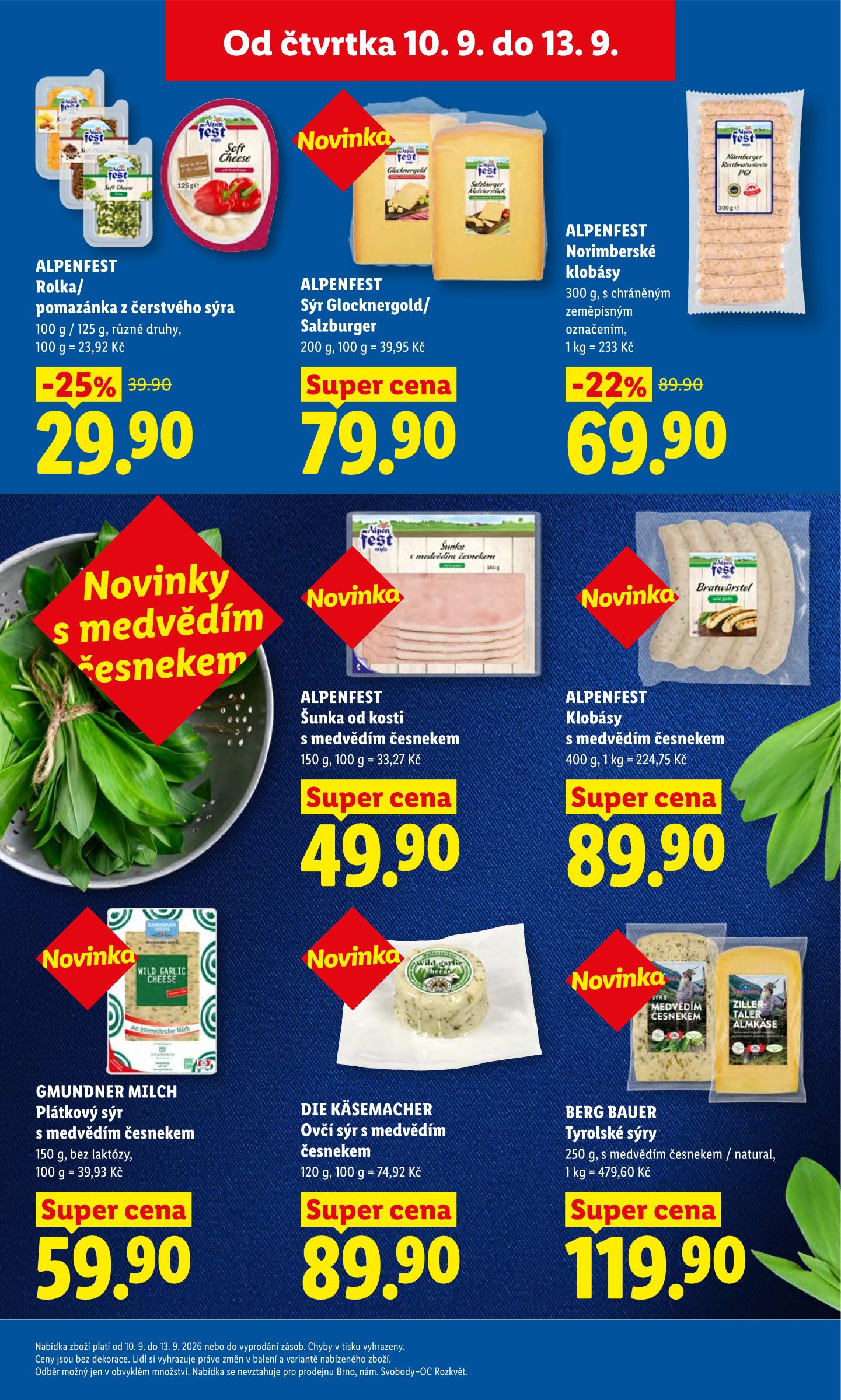 lidl - Lidl leták na příští týden od čtvrtka 10.09.2026 do neděle 13.09.2026 - page: 25